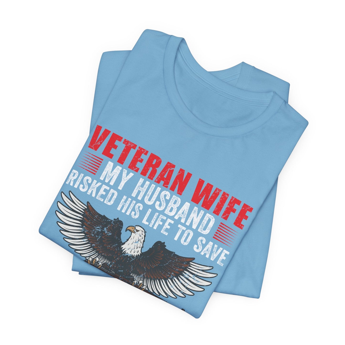 Army Veteran Patriotic Graphic Design Unisex Cotton T-Shirt v40