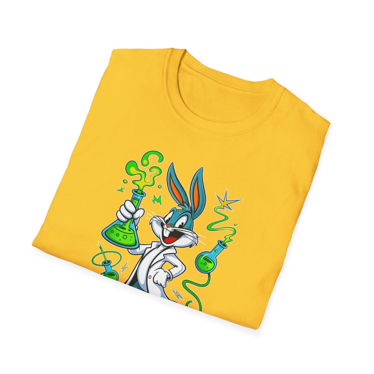 Bugs Bunny T Shirt Cartoon Design Unisex Softstyle 64000 Tee Graphic Shirt Art Design