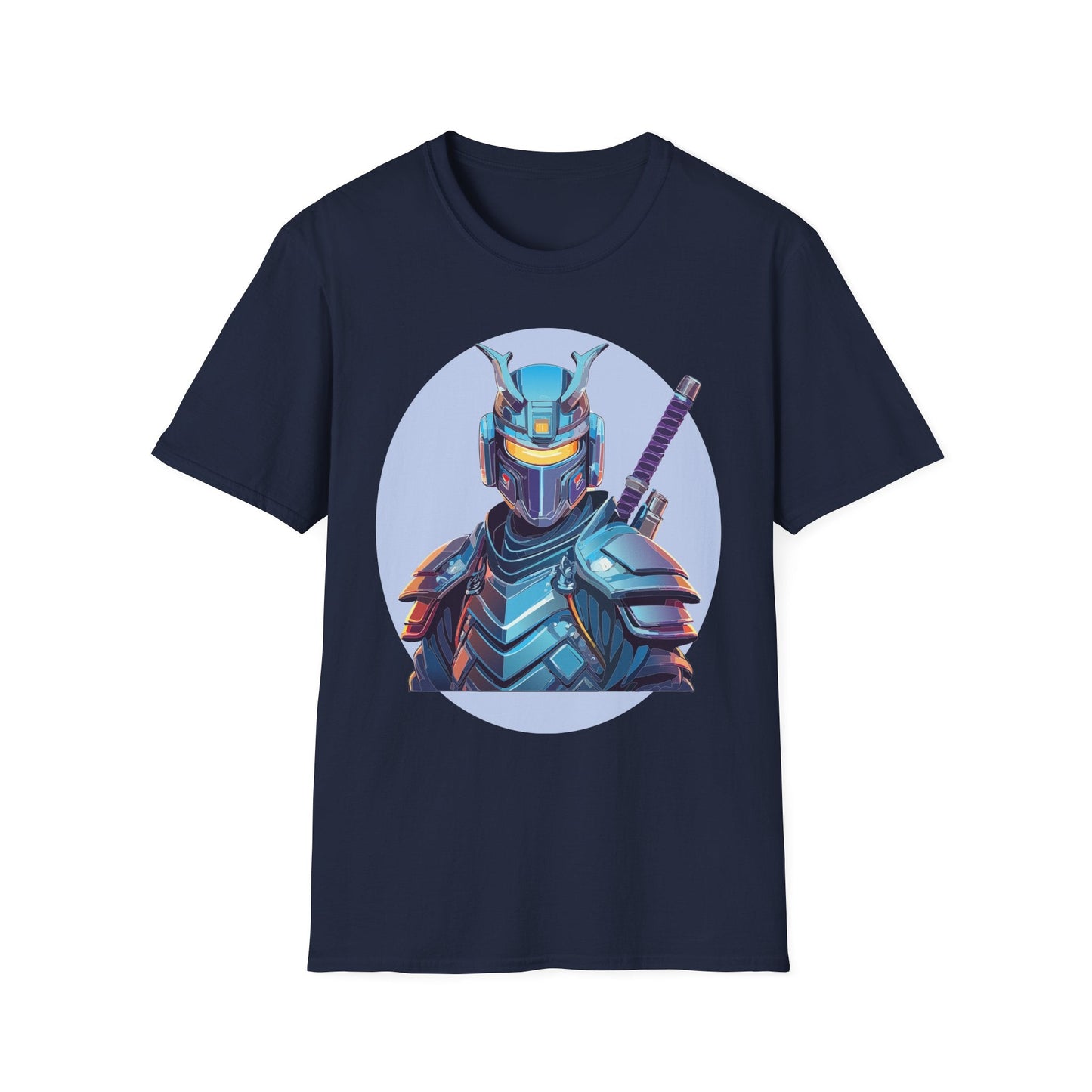 Samurai Shirt Unisex Softstyle Tee 64000 Gildan 100 Percent Ring Spun Cotton Comfort Fit