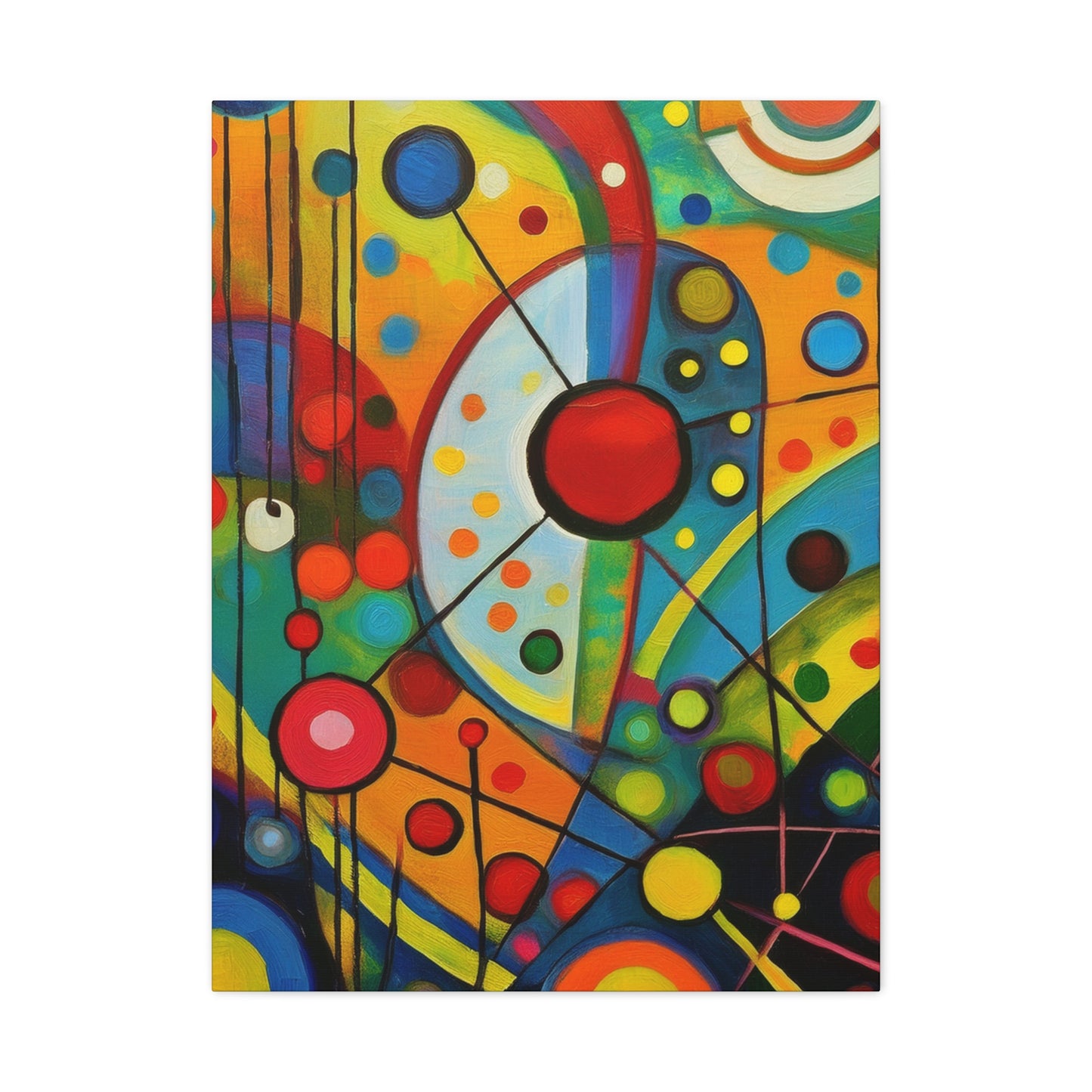 Abstract Oil Painting Print Canvas 20x24,20x30,24x30 24x32,24x36,30x40 32x48,36x48,40x60 Pine-Wood Inner Frame ABS-137