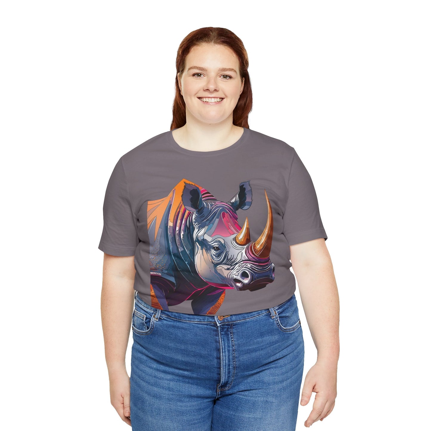 Unisex Animal Print Tee Shirt Featuring Wild Animals Art Design For Everyday Wear