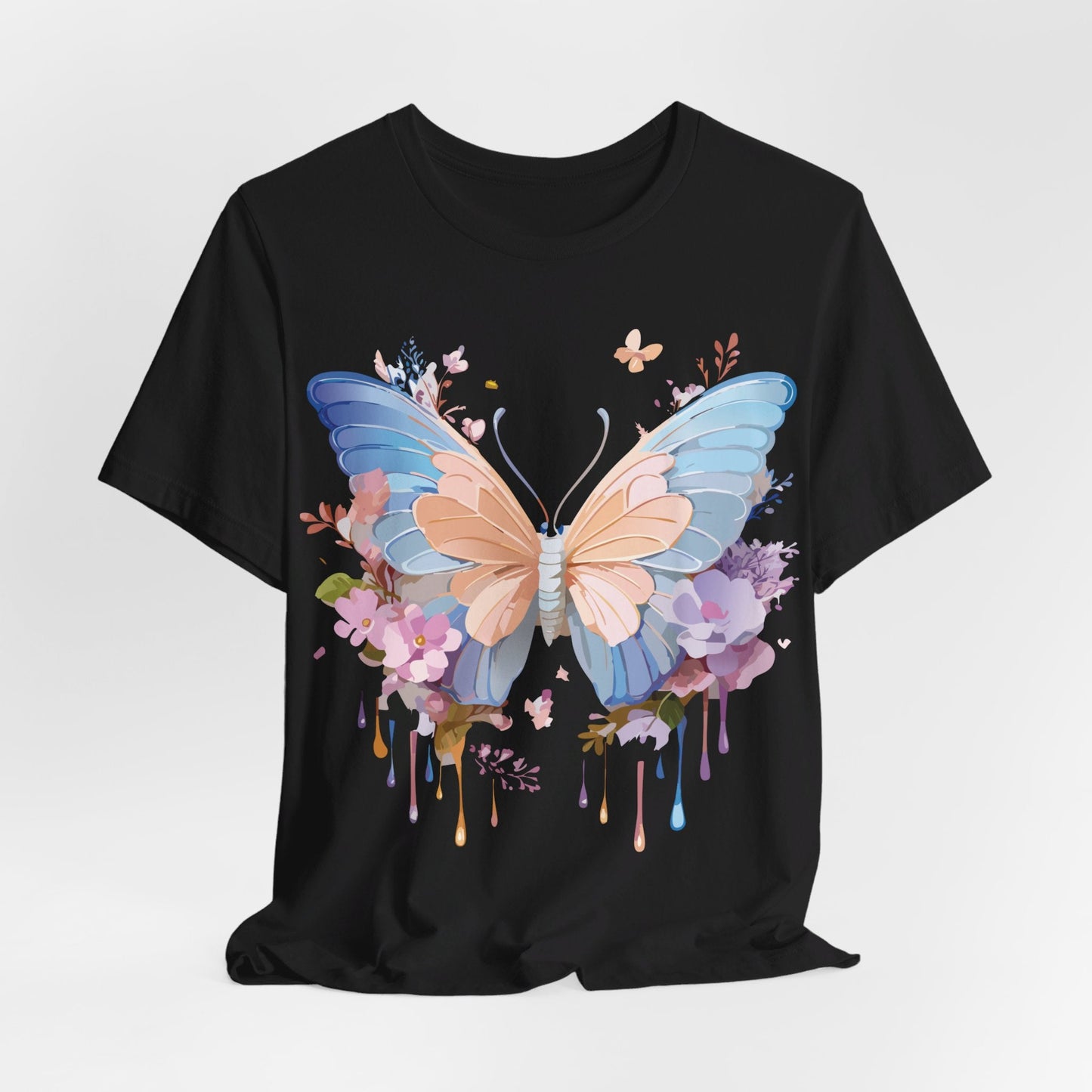 Butterfly Graphic Tee By Adelpha Unisex Short Sleeve Shirt Art Design