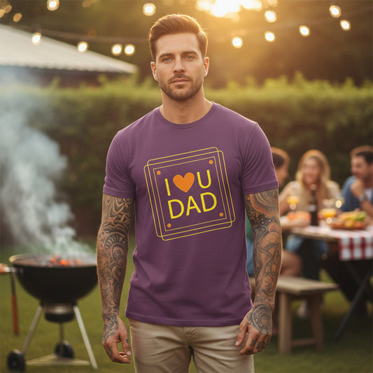 Fathers Day Graphic Garment Dyed Cotton Comfort Colors Relaxed Fit T-Shirt