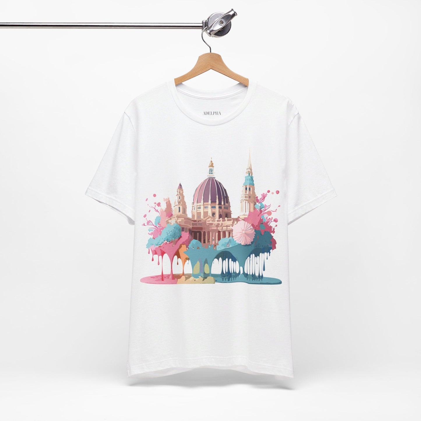 Vienna Tourist Shirt Graphic Tee Unisex Jersey Short Sleeve Vintage Inspired Artwork Adelpha