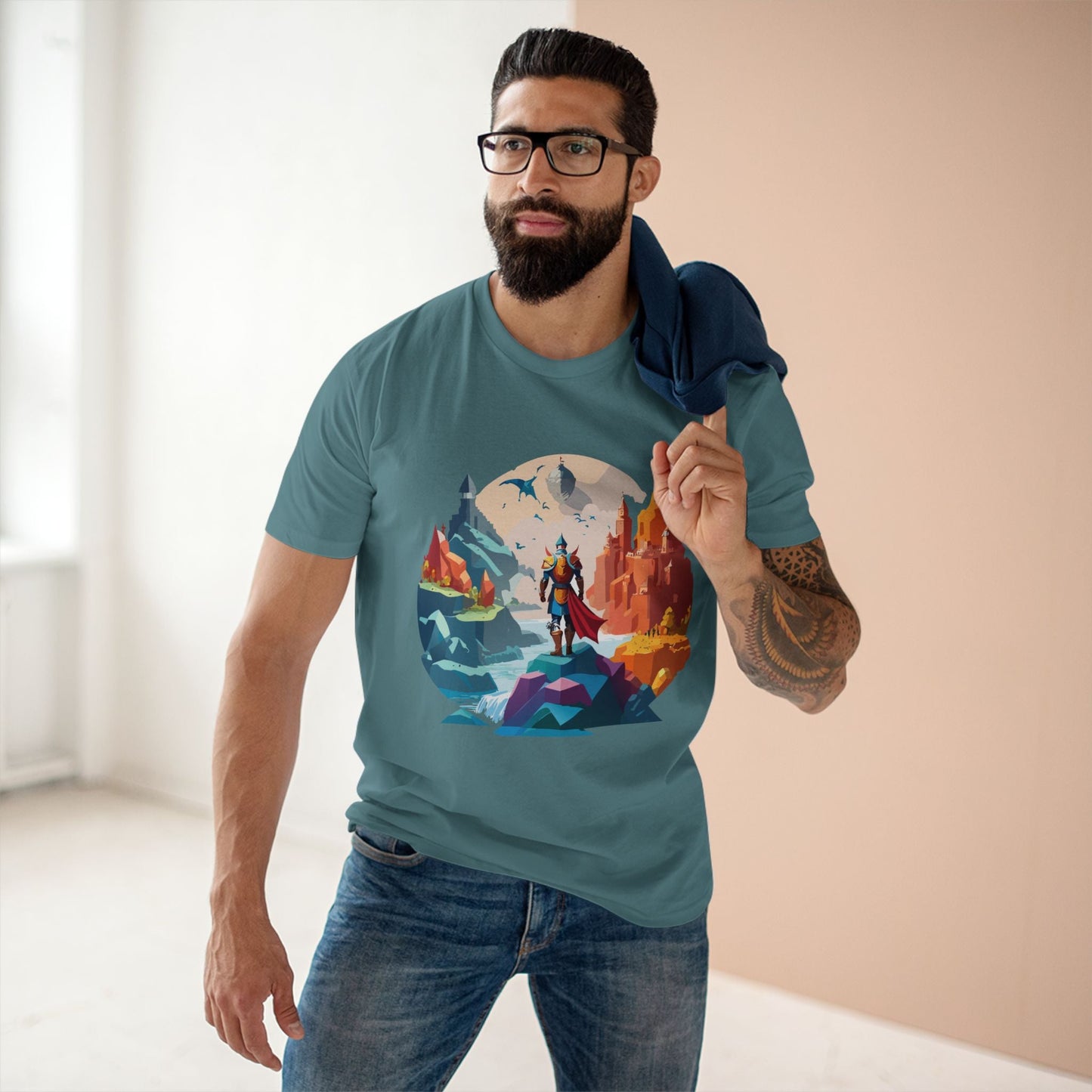 Adventures Graphic Unisex 100 Cotton Staple Tee 10