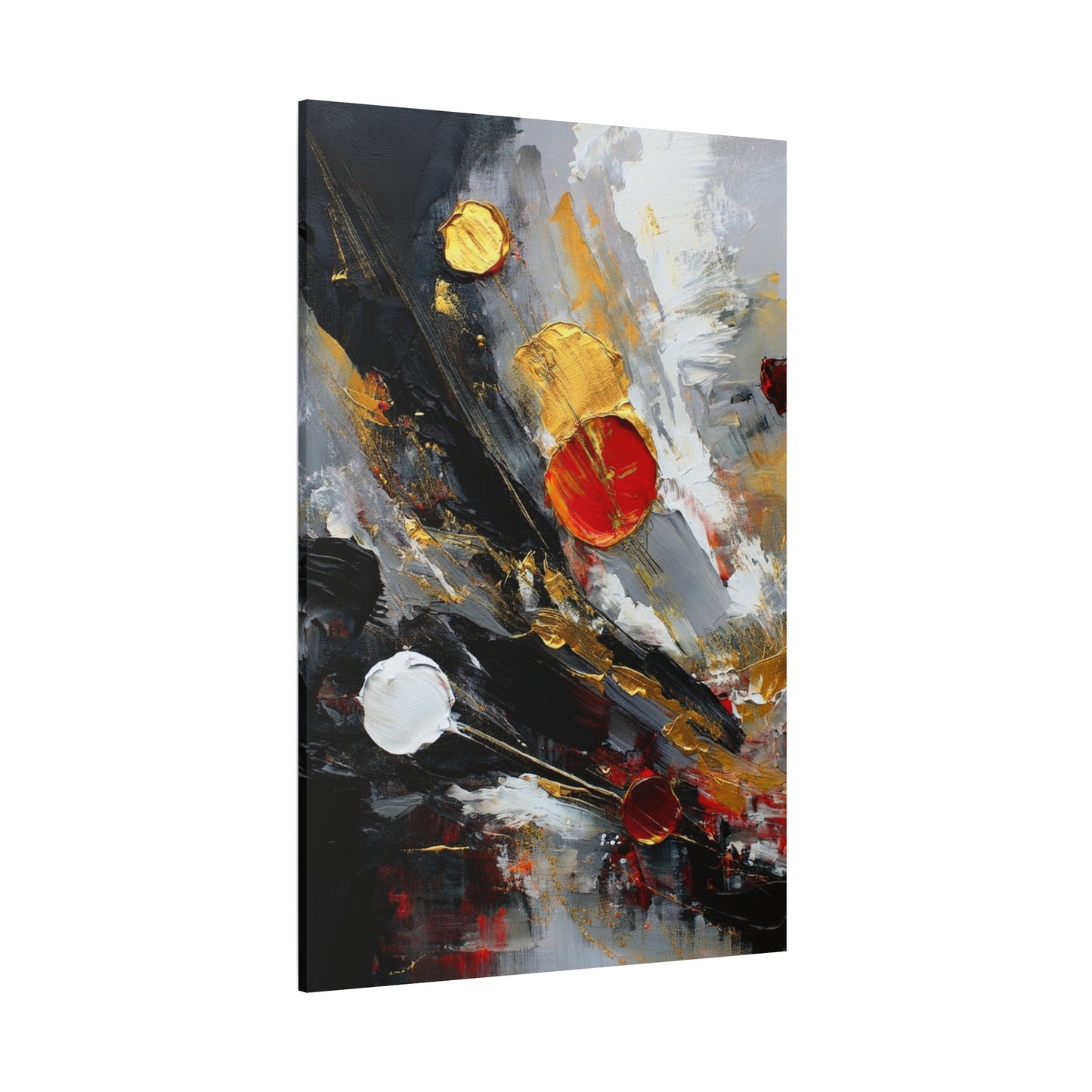 Abstract Oil Painting Print Canvas 20x24,20x30,24x30 24x32,24x36,30x40 32x48,36x48,40x60 Pine-Wood Inner Frame ABS-67