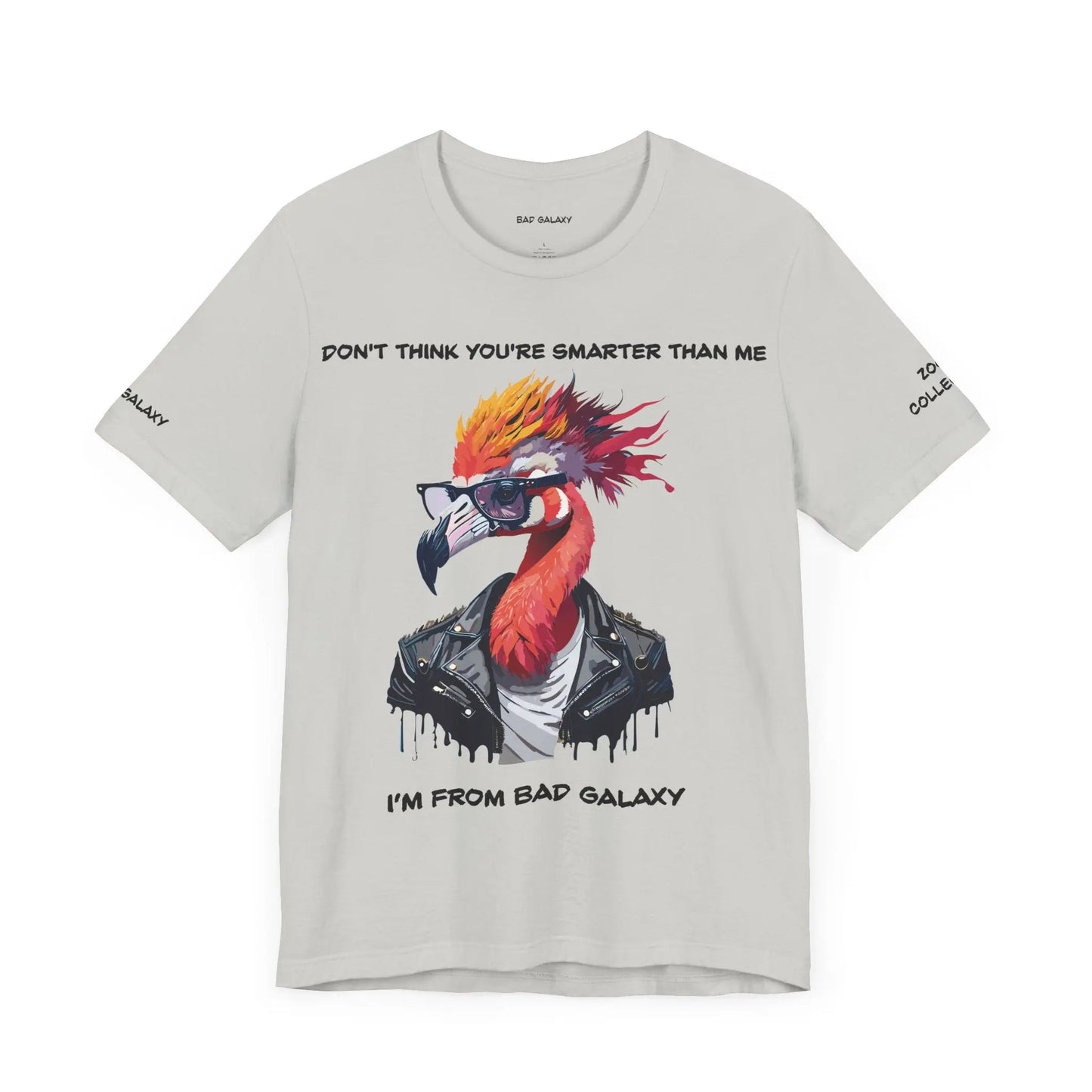 Animal T Shirt Made To Order In USA From Bad Galaxy With Eco Friendly Inks And 100 Percent Cotton