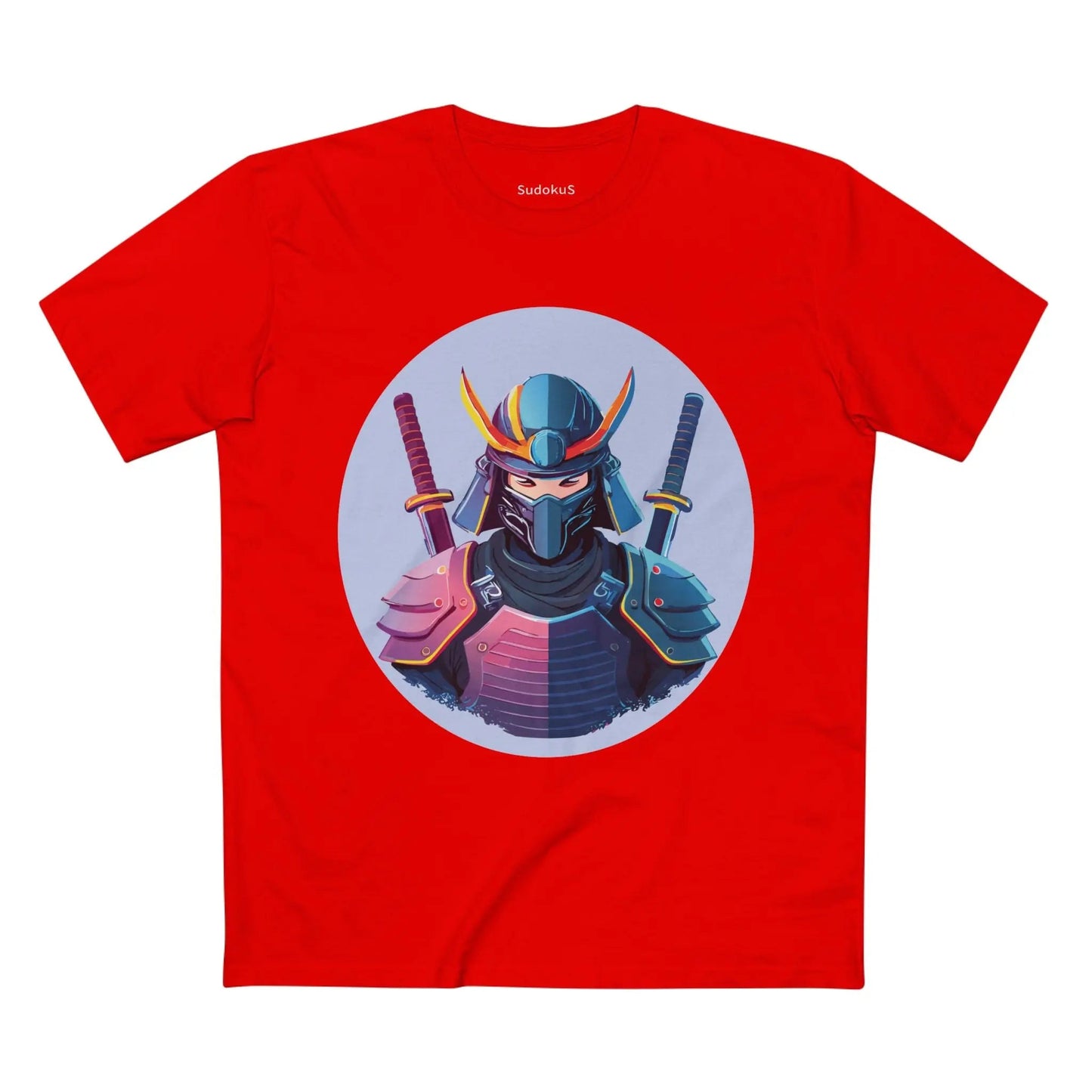 Samurai Graphic Unisex 100 Cotton Staple Tee 17
