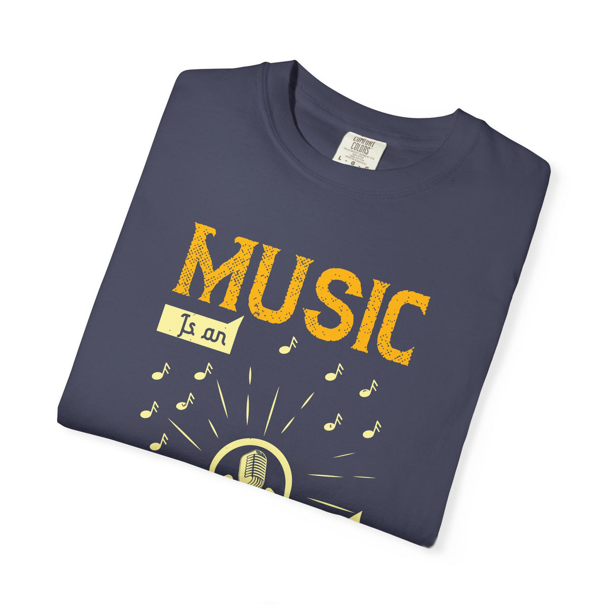Music Graphic Unisex Heavy Cotton Art Designed T-Shirt m27