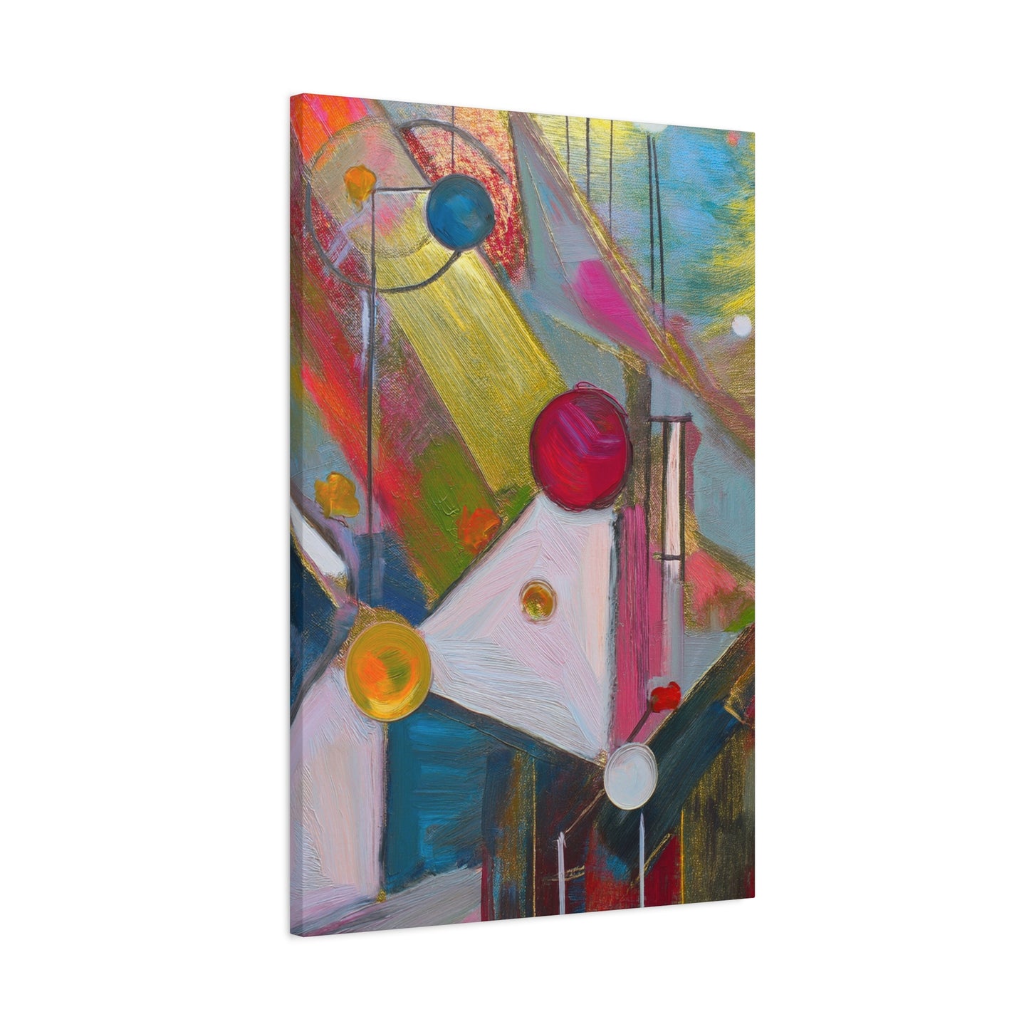 Abstract Oil Painting Print Canvas 20x24,20x30,24x30 24x32,24x36,30x40 32x48,36x48,40x60 Pine-Wood Inner Frame ABS-167