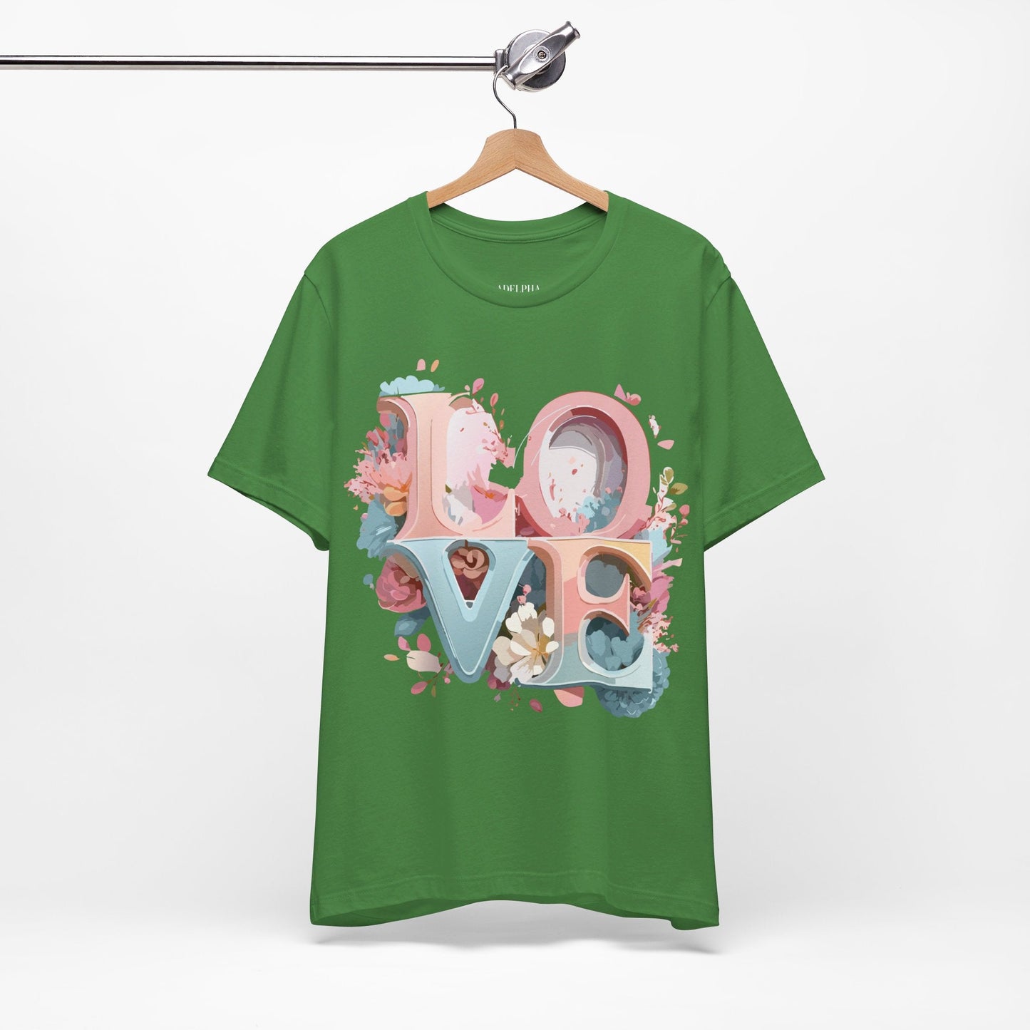 Valentine Graphic T Shirt Unisex Jersey Short Sleeve With Vintage Inspired Artwork By Adelpha