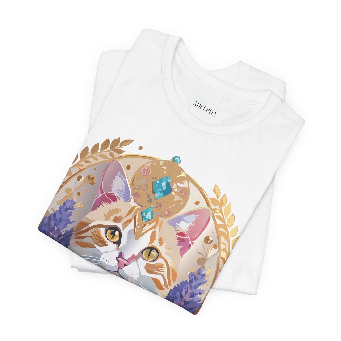 Adelpha Medallion Graphic Tee Unisex Jersey Short Sleeve Vintage Inspired Art Premium Casual Wear
