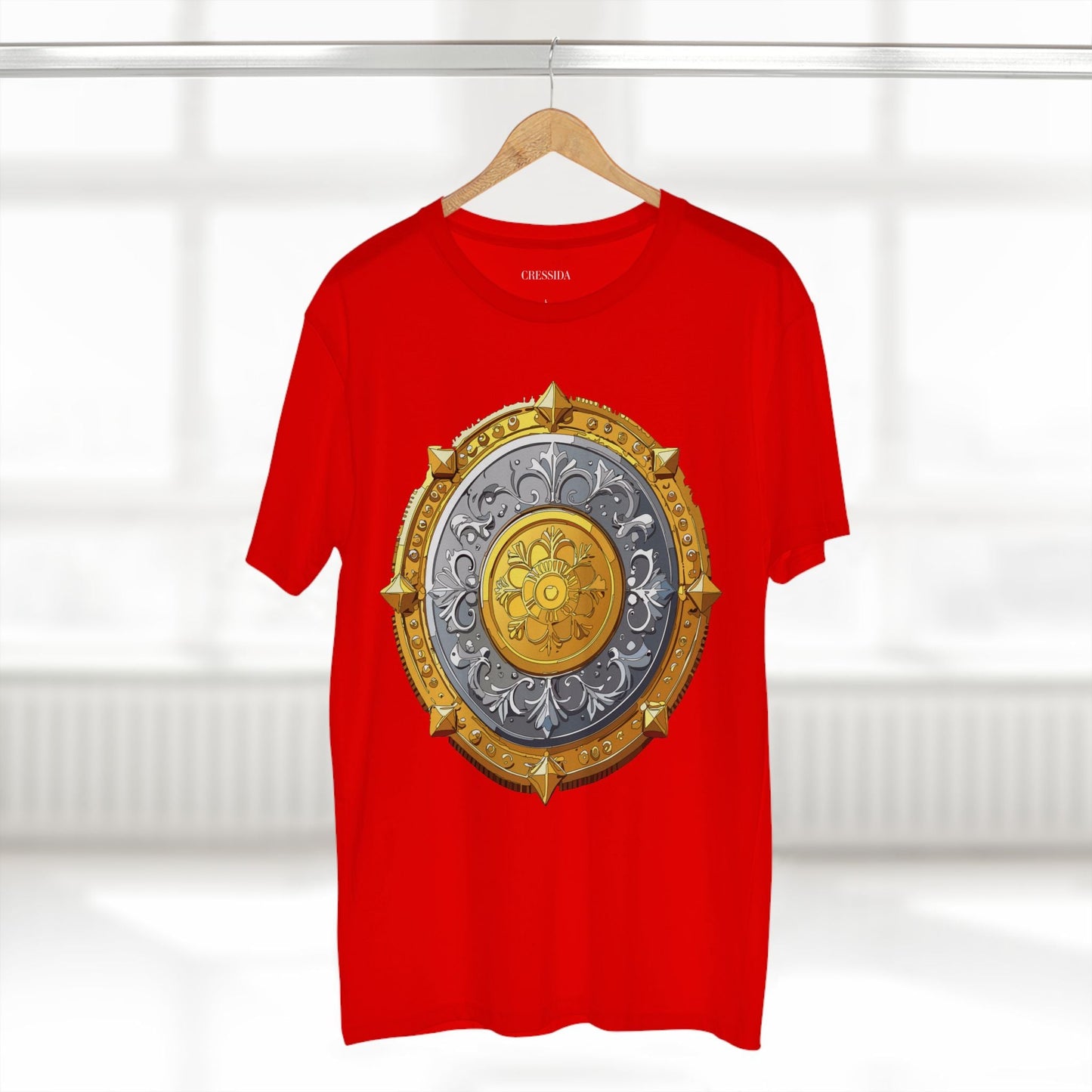 Antique Gold Coin Graphic Design T-Shirt Unisex 100 Cotton With Golden Print Artwork Tee 22
