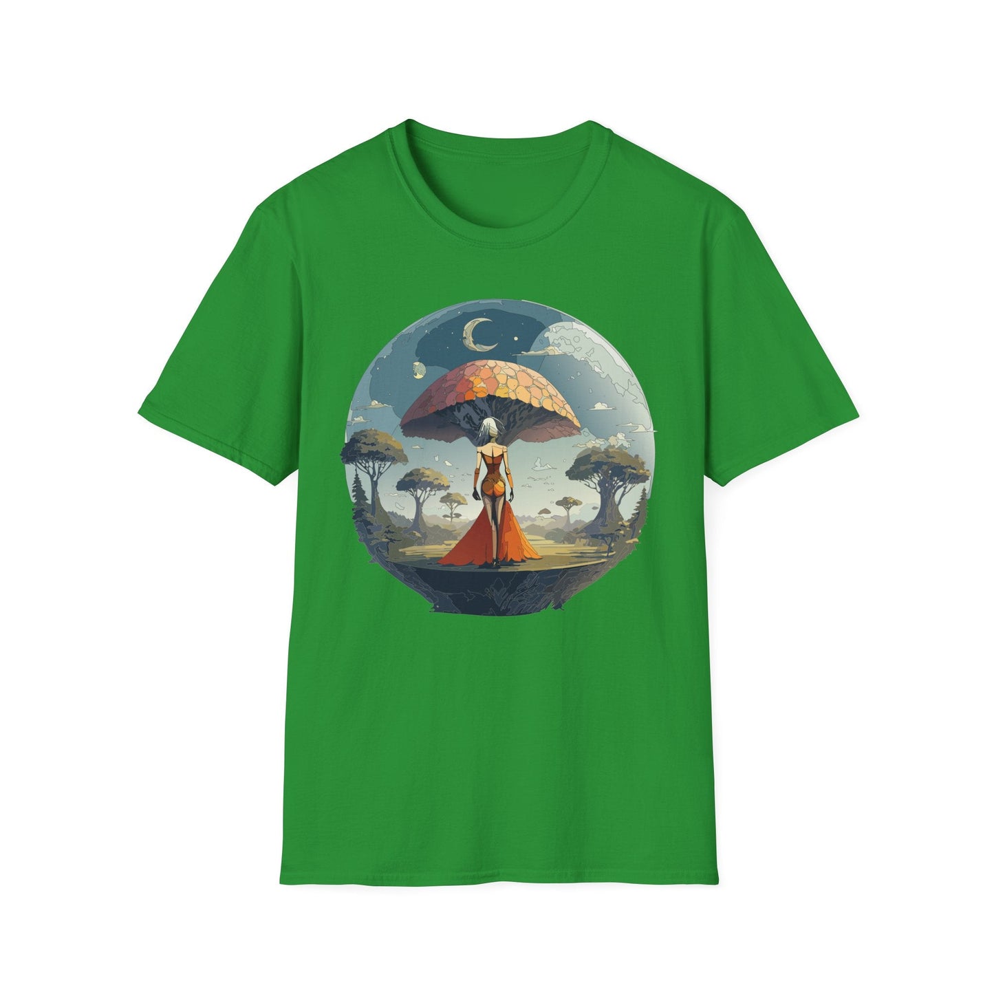Womens Graphic T Shirts Art Design Shirt Softstyle Casual Tee 64000 Gildan Ring Spun Cotton