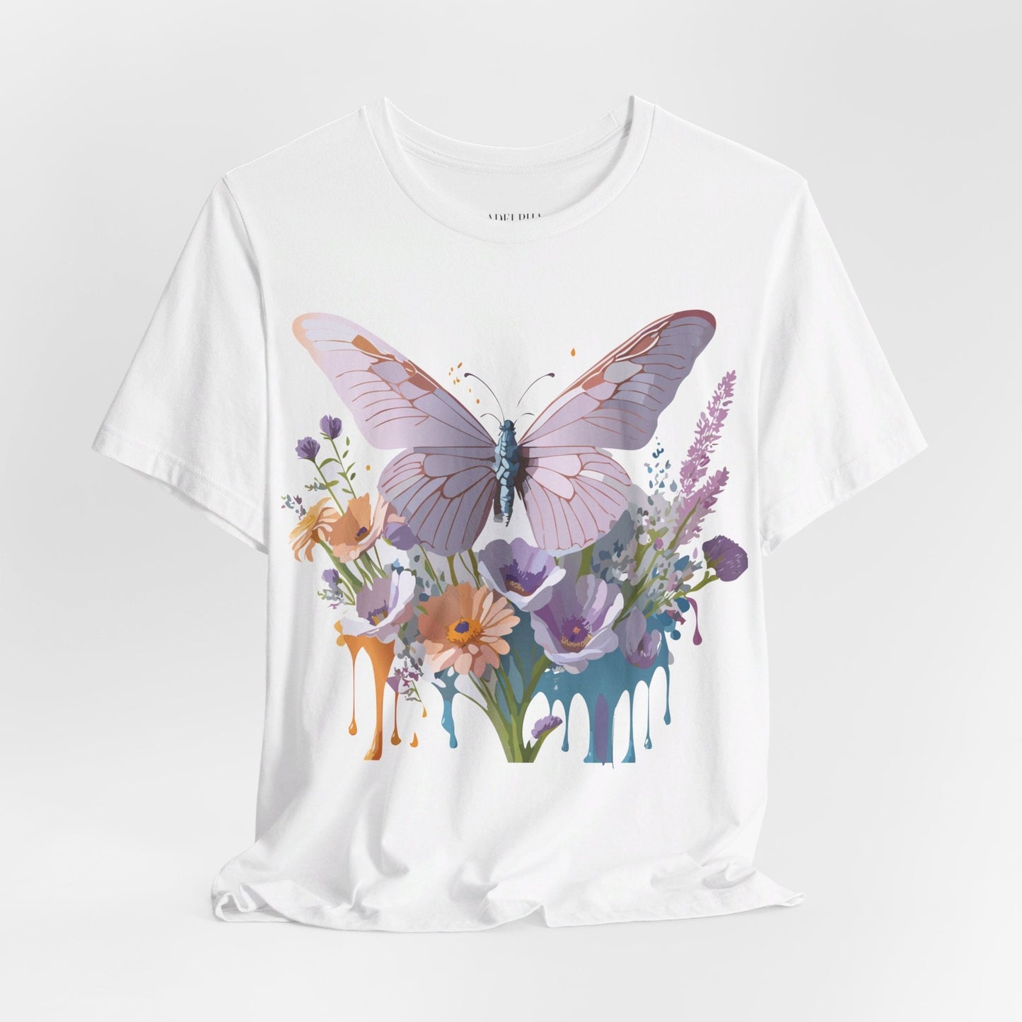 Butterfly Graphic Tee Unisex Adelpha Vintage Inspired Jersey
