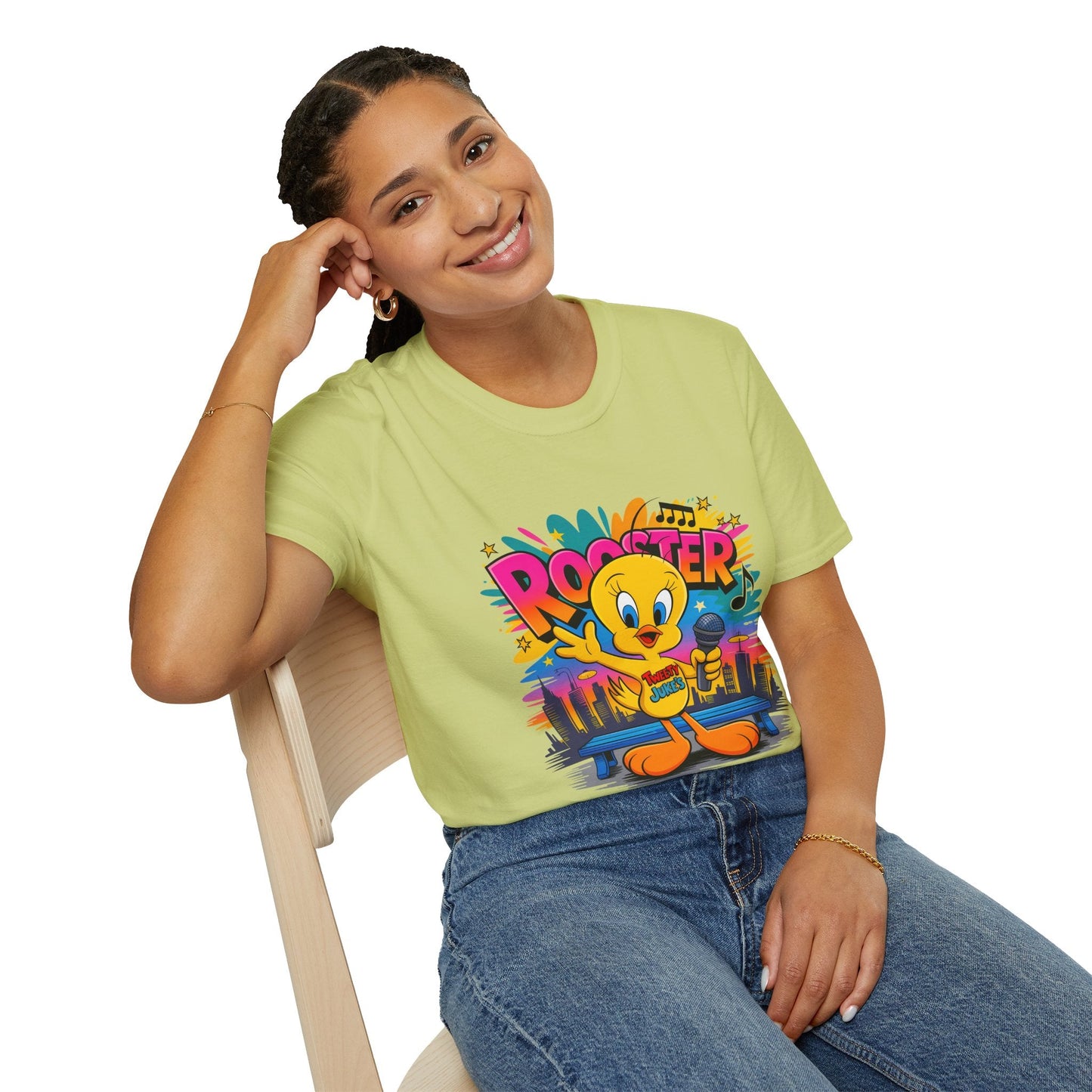Cartoon T Shirt With Animation And Funny Animals Tee Shirt For Unisex Wear Comfortable