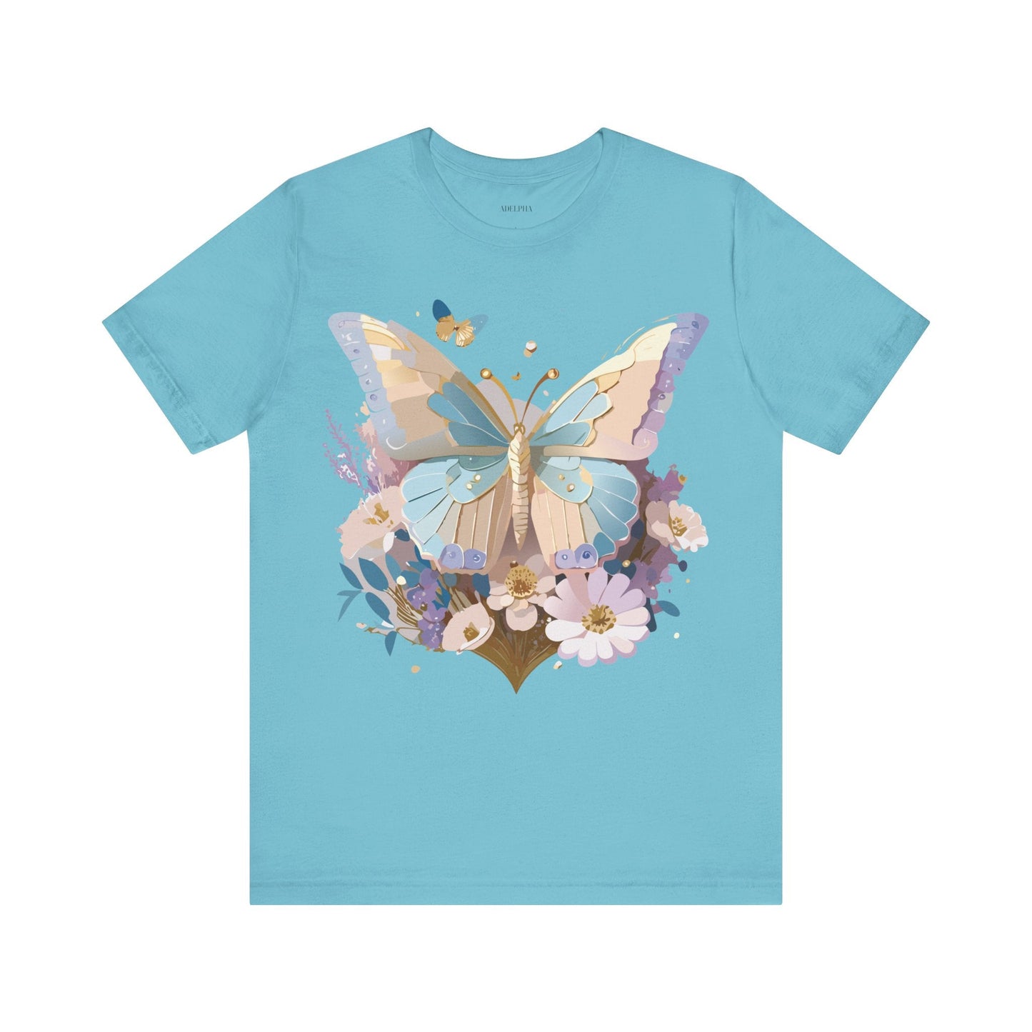 Adelpha Vintage Inspired Graphic T Shirt Unisex Short Sleeve