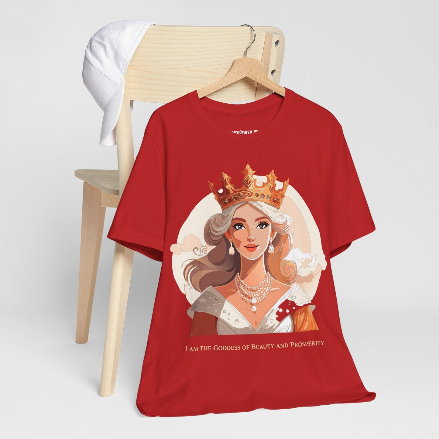 Goddess Graphic Tee Unisex Cotton Short Sleeve With Original Artwork By Retro2Nova