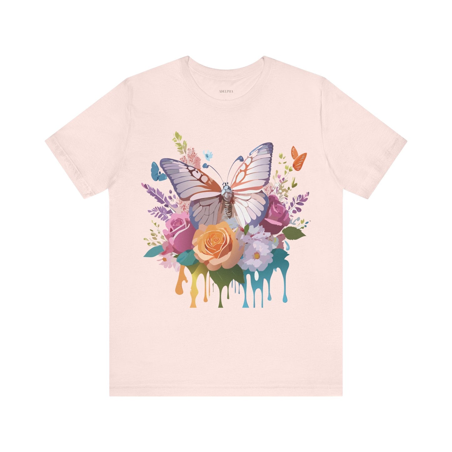 Butterfly Graphic Tee Unisex Jersey Short Sleeve By Adelpha Art Design