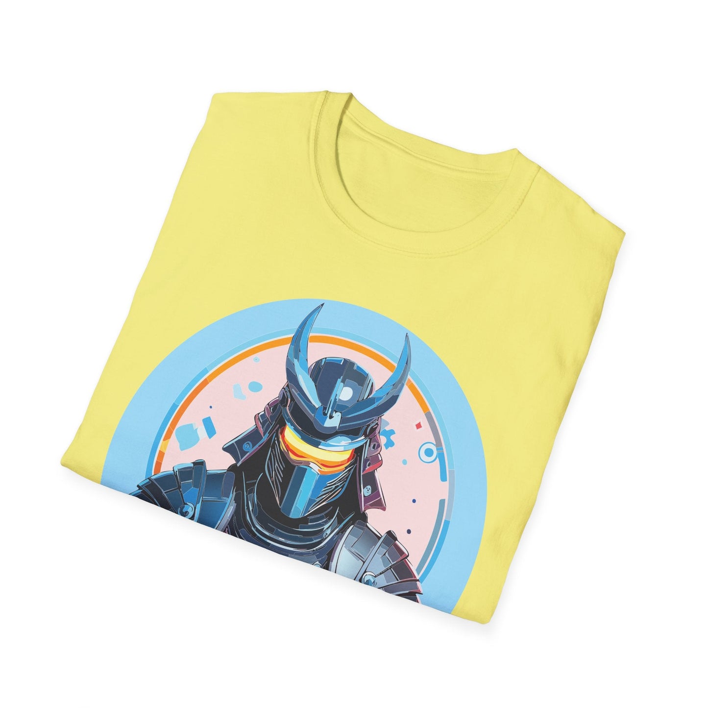 Samurai T Shirt Unisex Softstyle 64000 Tee Lightweight Comfortable 100 Percent Ring Spun Cotton