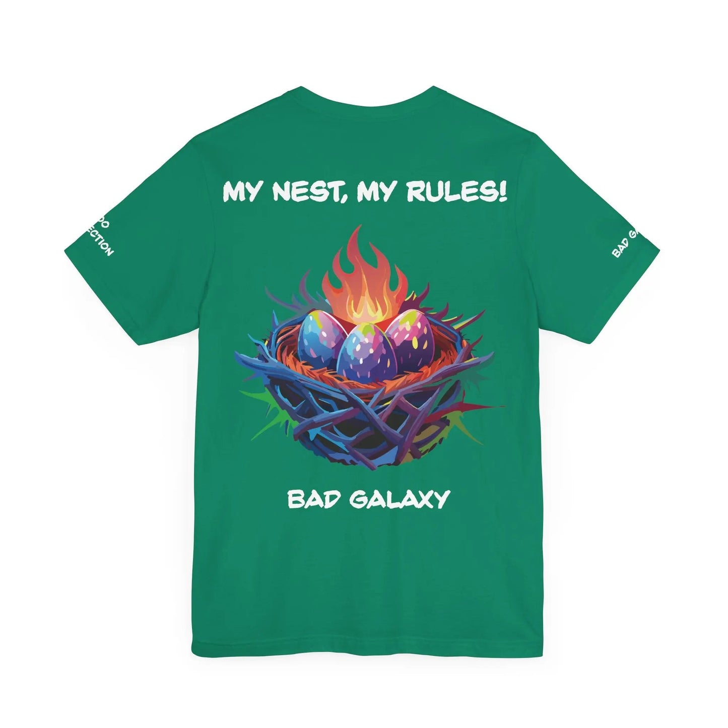Animal T Shirt by Bad Galaxy 100 Cotton Eco Friendly Inks Made in USA Durable Stitching