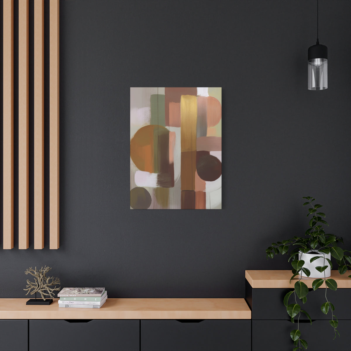 Abstract Geometric Painting Print Canvas 20x24,20x30,24x30 24x32,24x36,30x40 32x48,36x48,40x60 Pine-Wood Inner Frame ABS-52