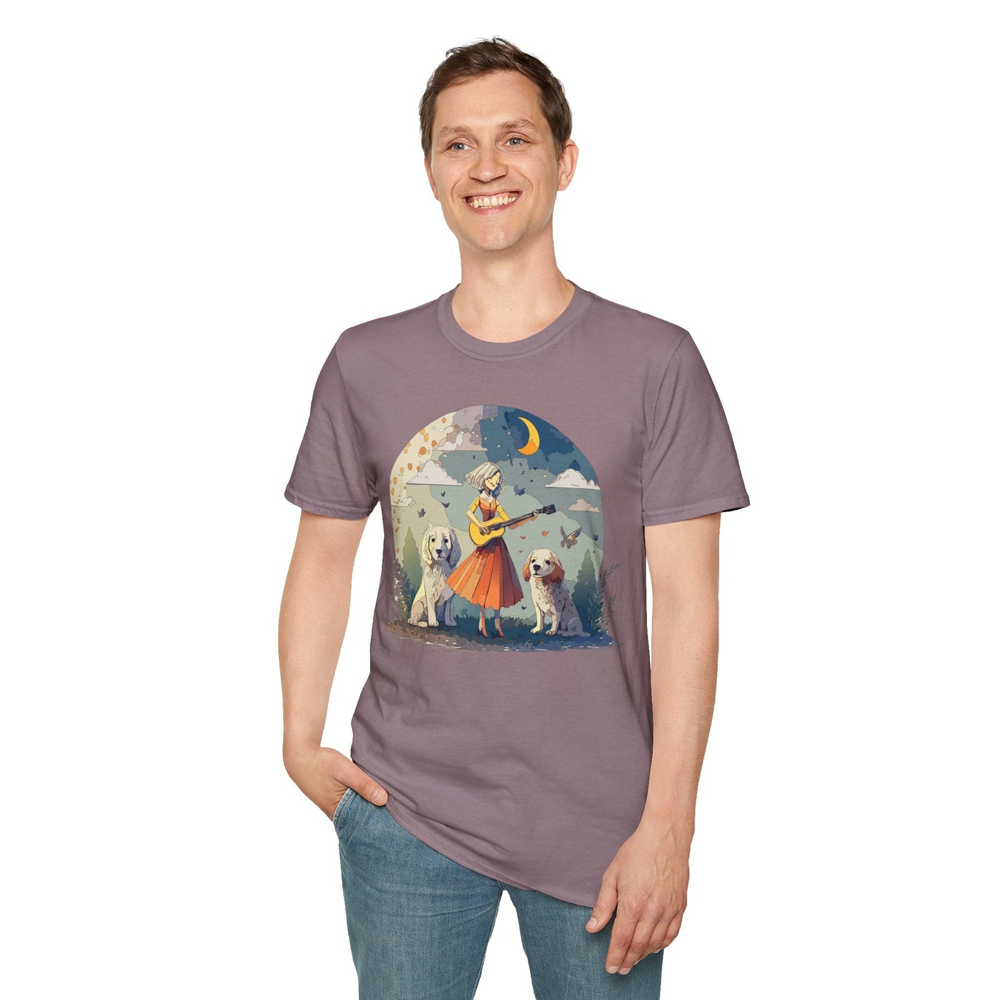 Womens Graphic T Shirts Art Design Tee Softstyle Gildan 64000 100 Percent Cotton