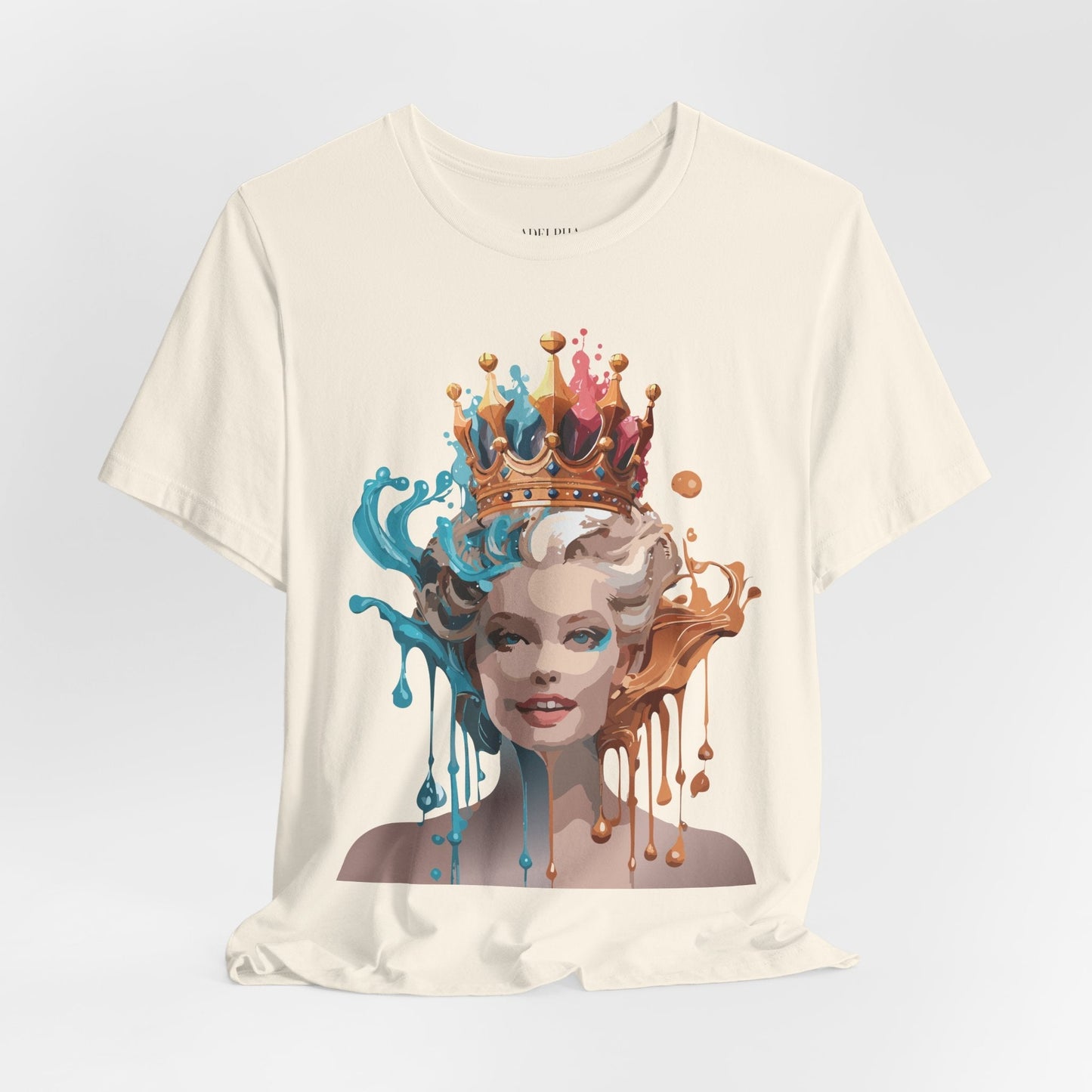 Queen Woman Portrait Graphic Unisex 100 Cotton Vintage Artwork Tee 28