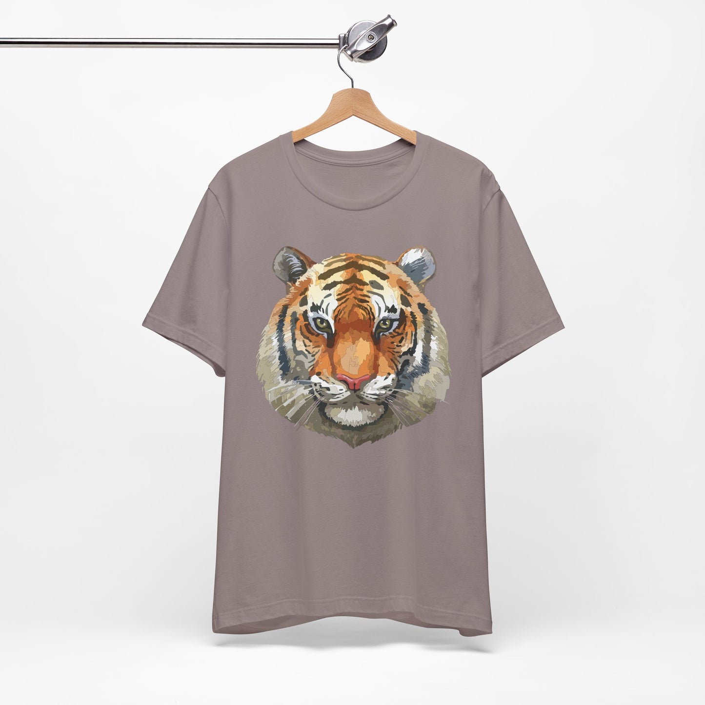 Unisex Tiger Tee, Animal Shirt, Tee Shirt with Tiger, Safari T-Shirt, Animal Tees, Big Cat Shirt, Safari T-Shirt 4
