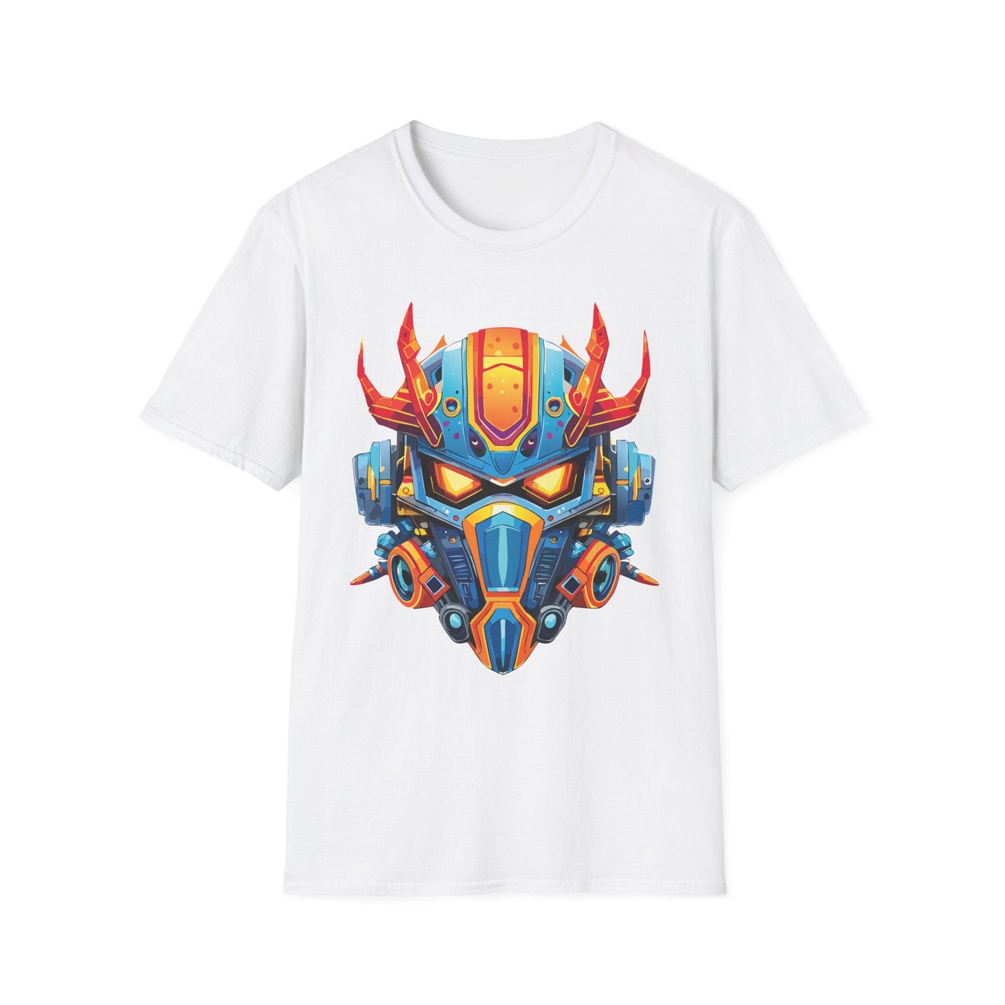 Cyborg Tee Unisex Robot And Terminator Shirt Gildan Softstyle 64000 Ring Spun Cotton
