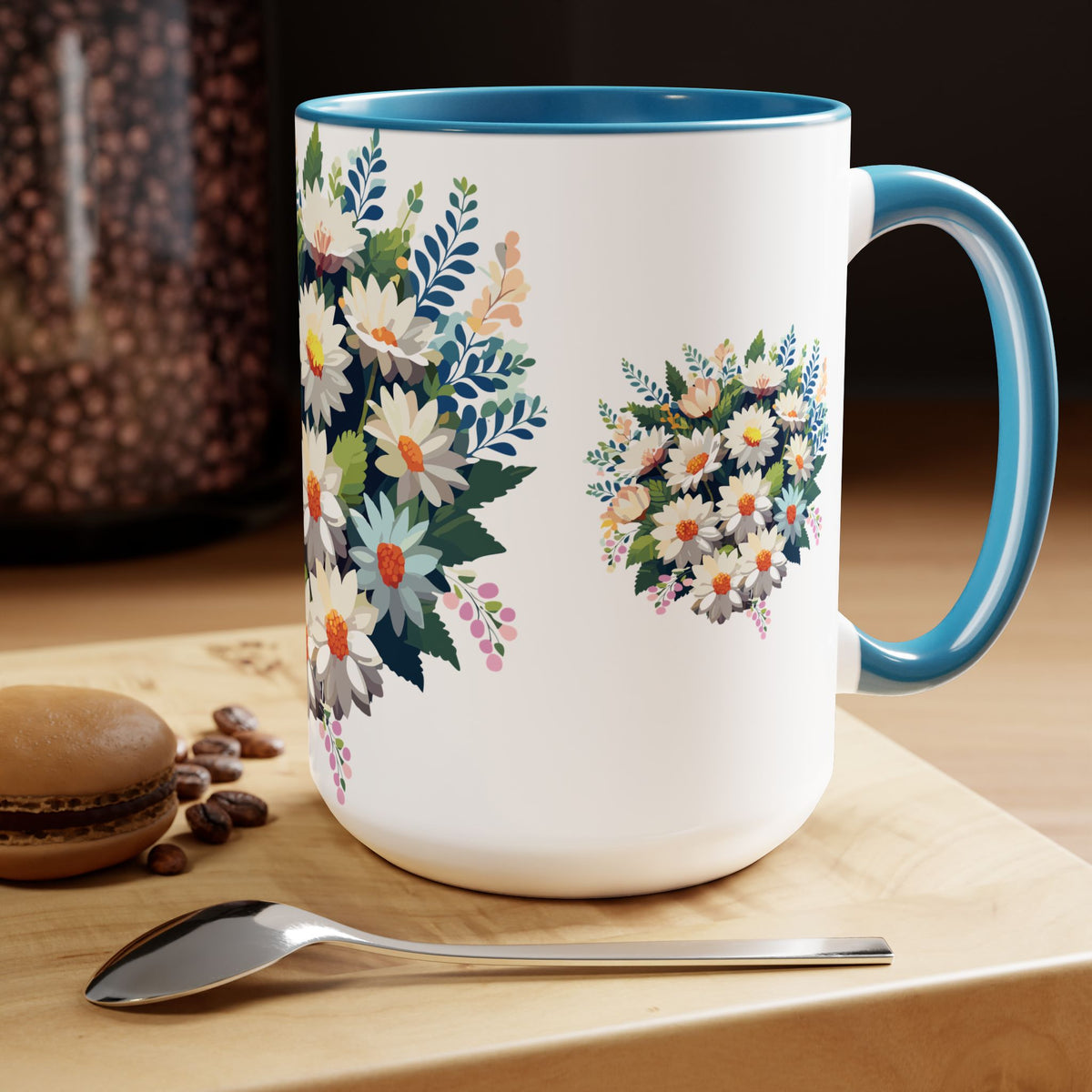 Floral Mug, Floral Cup