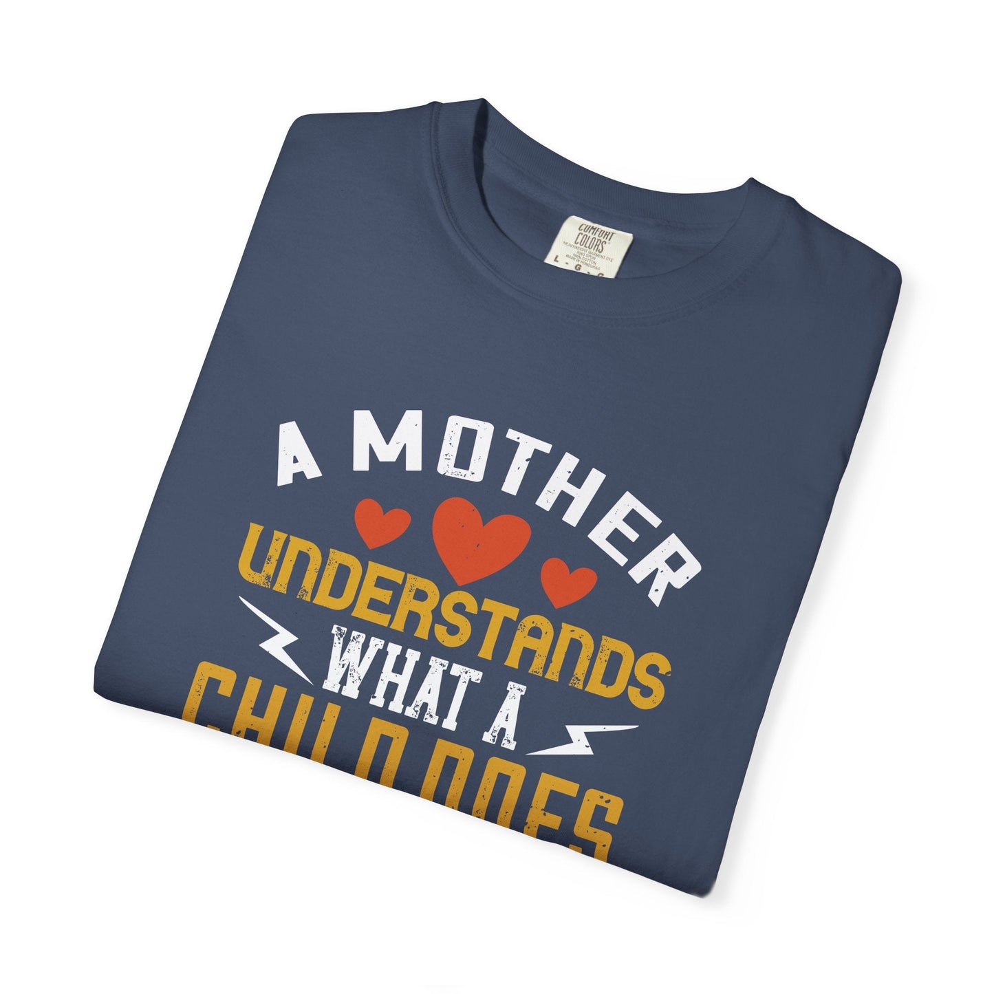Mom T-shirt Mother Day Mama Tee Unisex Comfort Colors Garment-Dyed Cotton h56