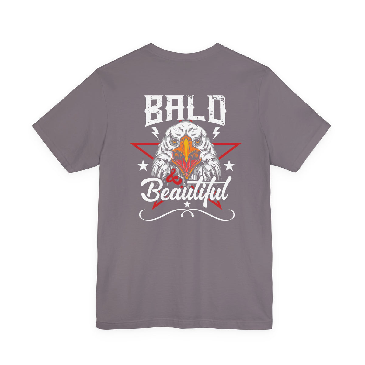 Bald Beautiful Eagle T-Shirt Patriotic Vintage Illustration Unisex Cotton Tee a3