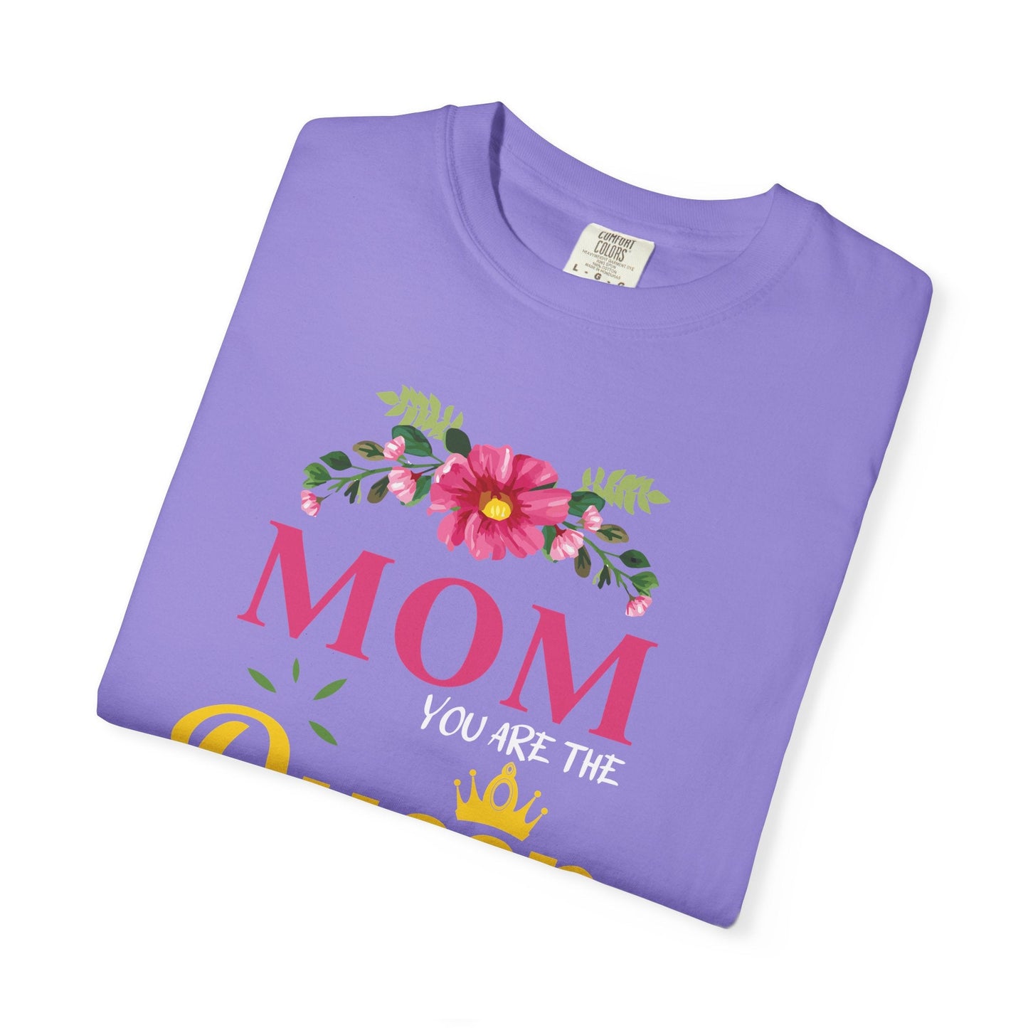 Mom T-shirt Mother's Day Mama Tee Unisex Comfort Colors Garment-Dyed Cotton h13