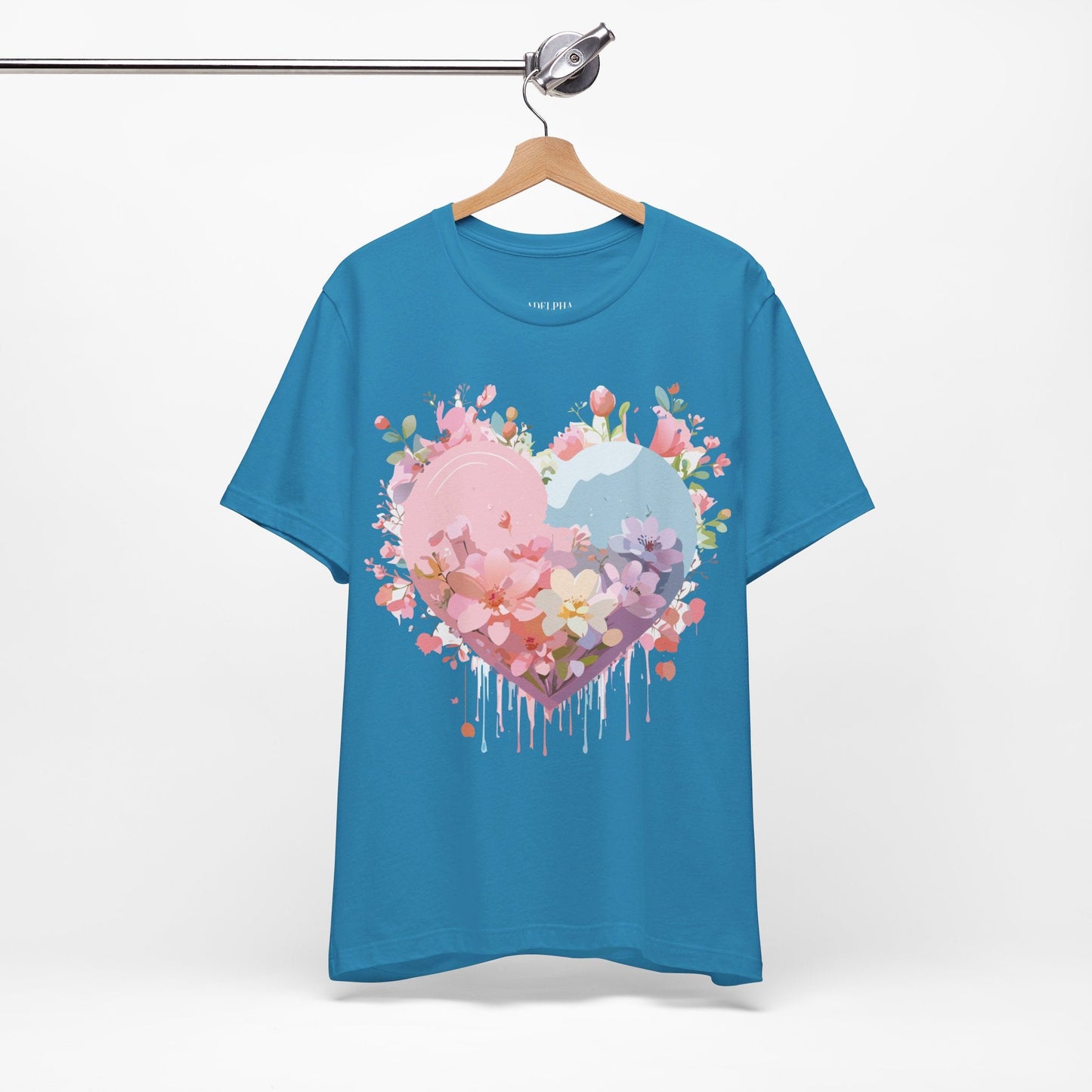 Adelpha Unisex Graphic Tee Vintage Inspired Art Design Short Sleeve Shirt For Everyday Wear