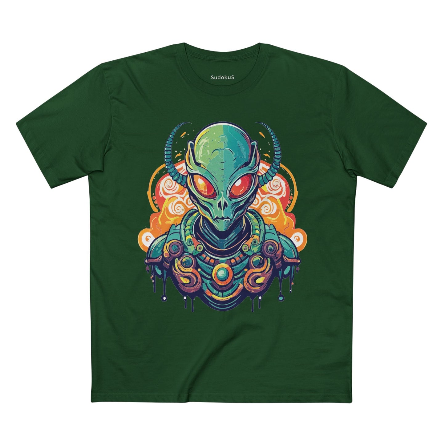 Aliens Graphic Unisex 100 Cotton Staple Tee 25