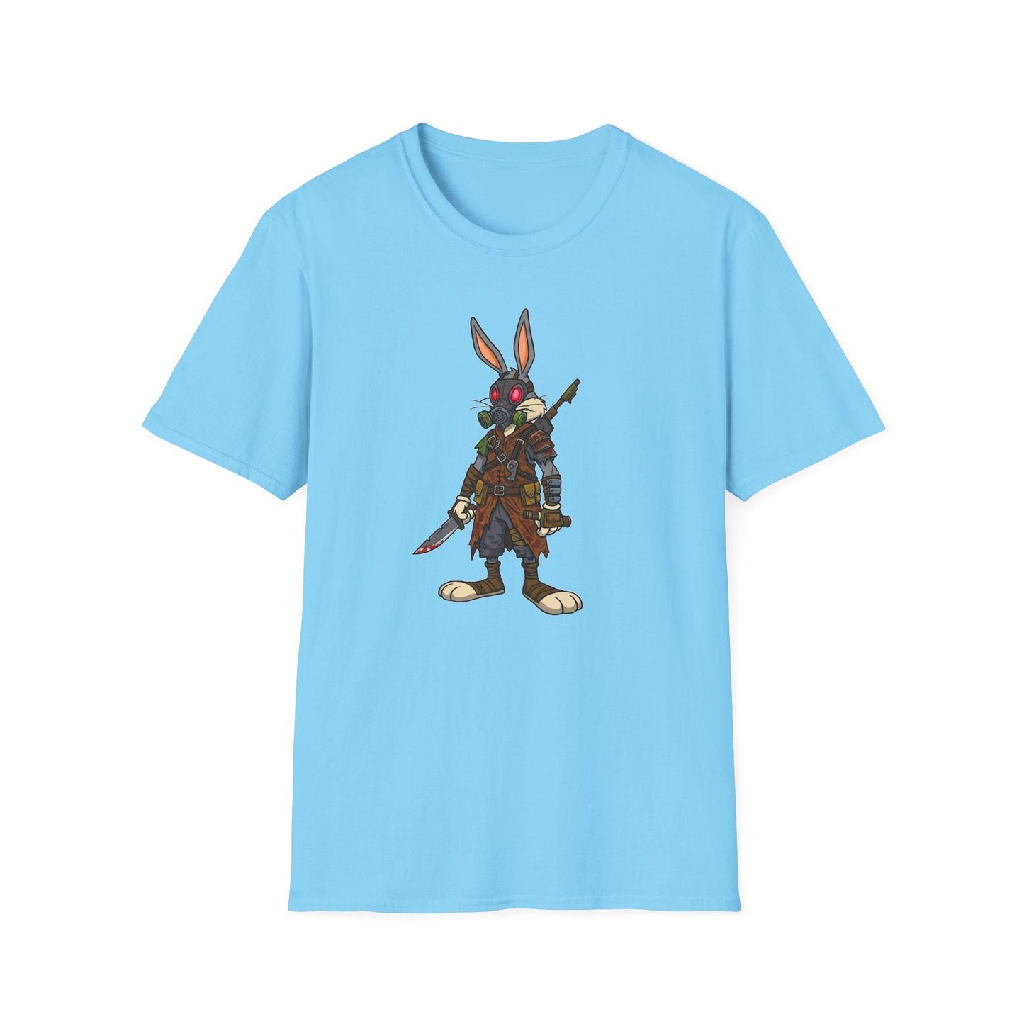Bugs Bunny T Shirt Unisex Cartoon Tee 100 Percent Cotton Softstyle 64000 With Classic Animation Art