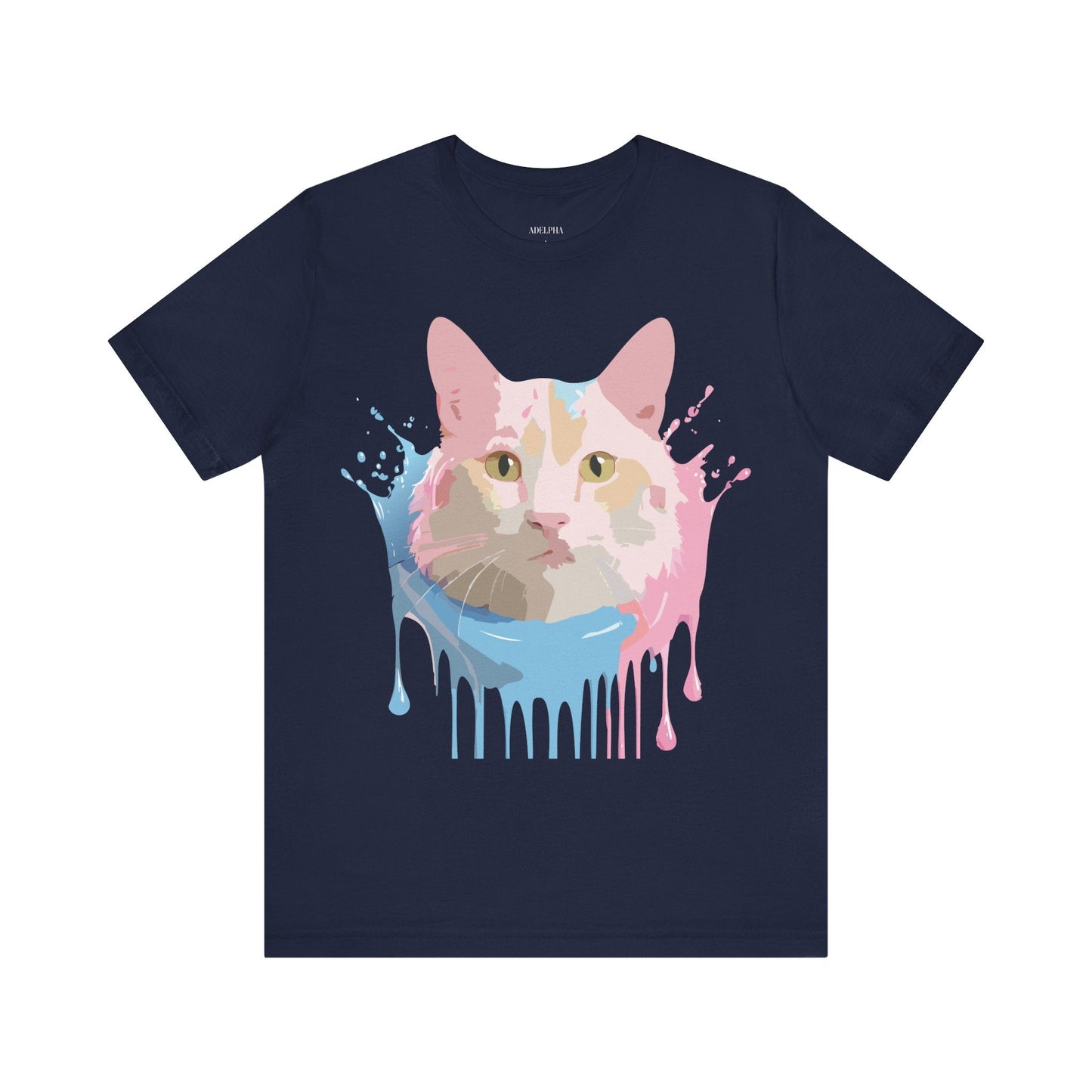 Cat Graphic Tee Unisex Shirt With Vintage Artwork From Adelpha