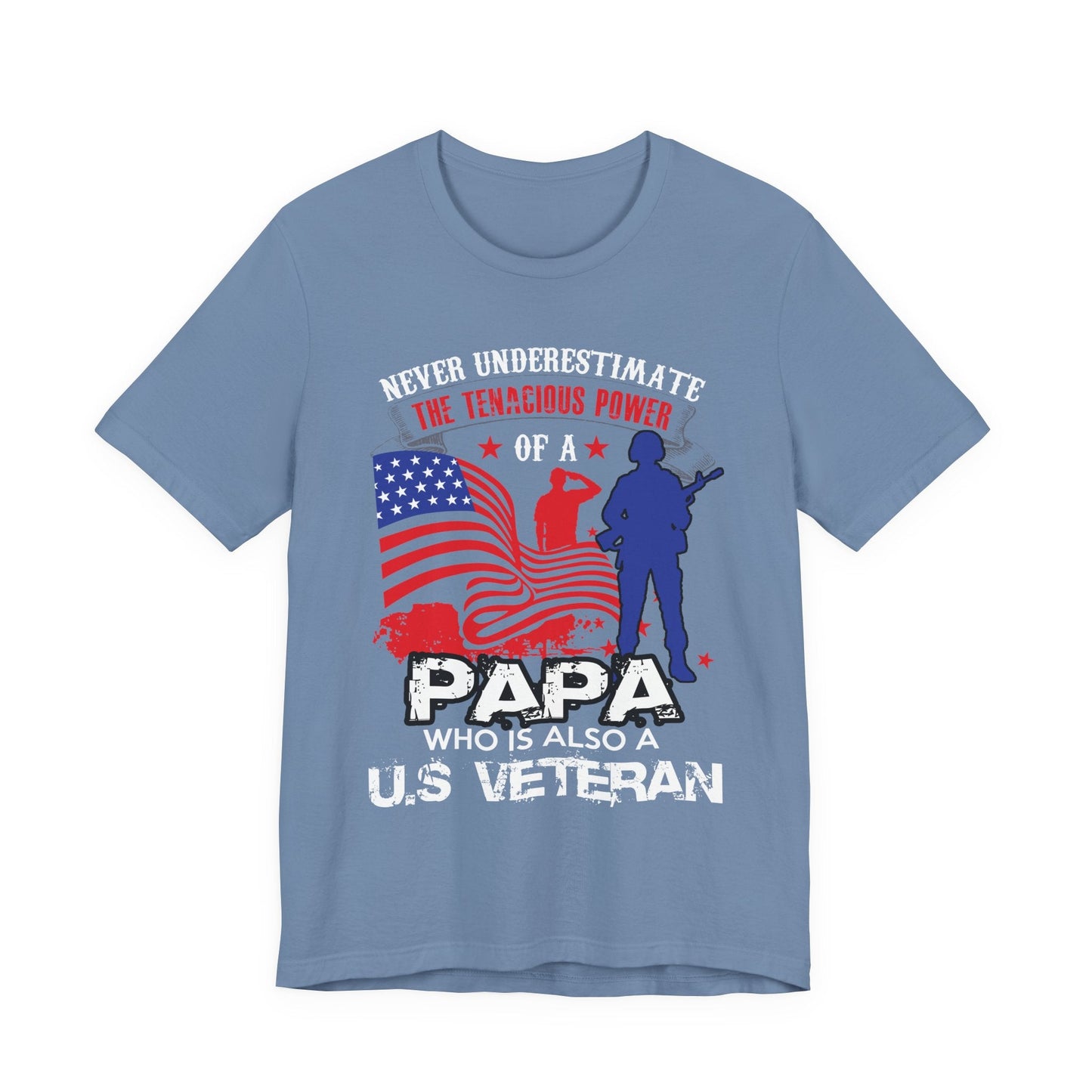 Army Veteran Patriotic Graphic Design Unisex Cotton T-Shirt v53
