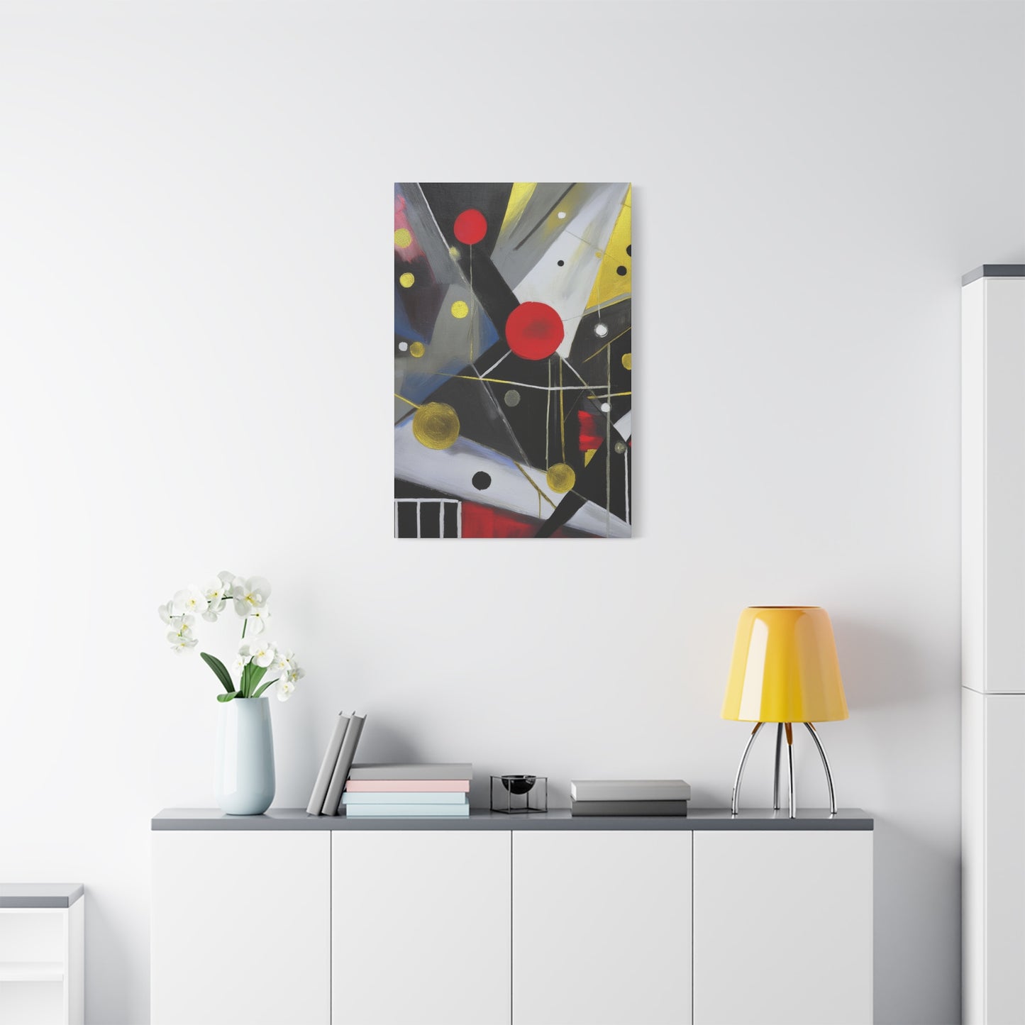 Abstract Oil Painting Print Canvas 20x24,20x30,24x30 24x32,24x36,30x40 32x48,36x48,40x60 Pine-Wood Inner Frame ABS-154