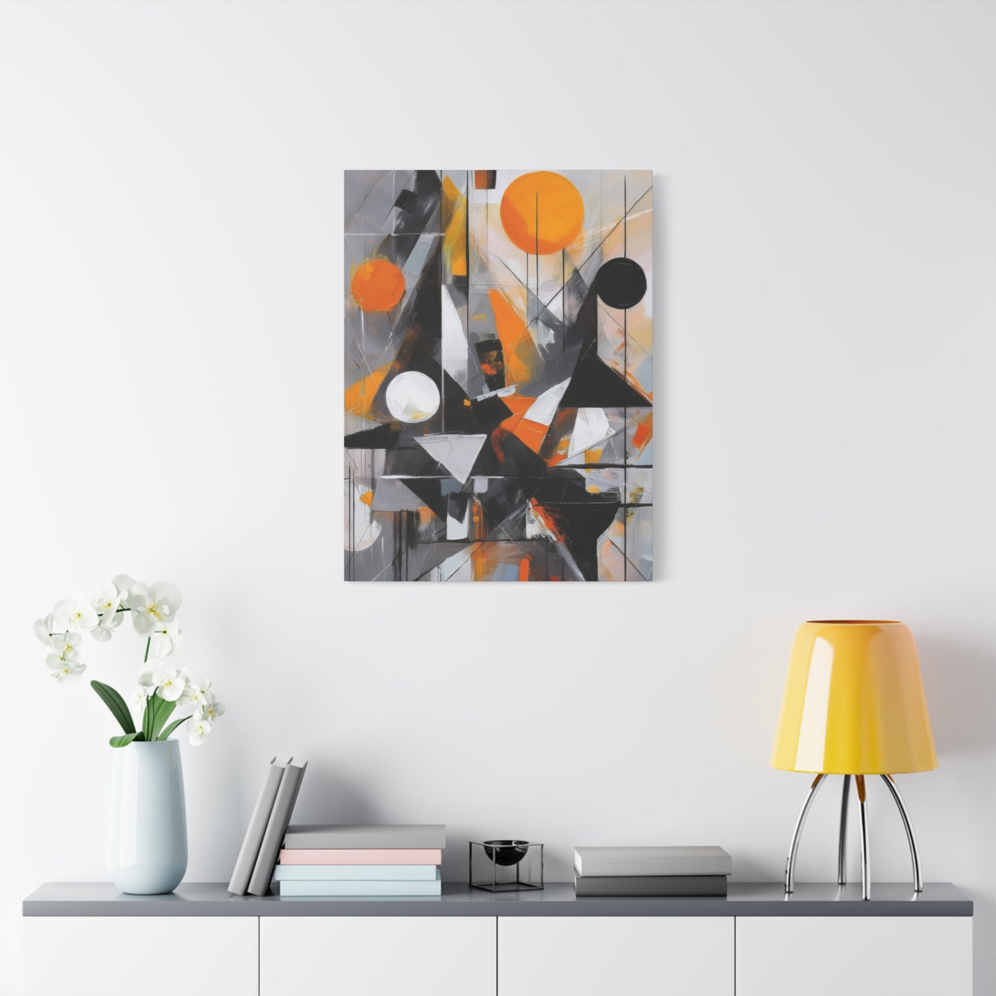 Abstract Oil Painting Print Canvas 20x24,20x30,24x30 24x32,24x36,30x40 32x48,36x48,40x60 Pine-Wood Inner Frame ABS-198