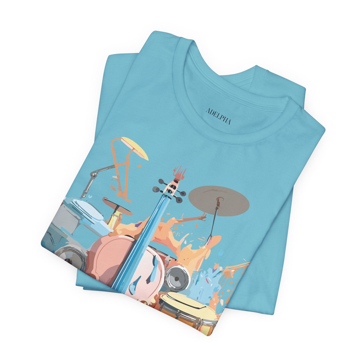 Adelpha Graphic Tee Unisex Short Sleeve Shirt With Vintage Inspired Artwork Design