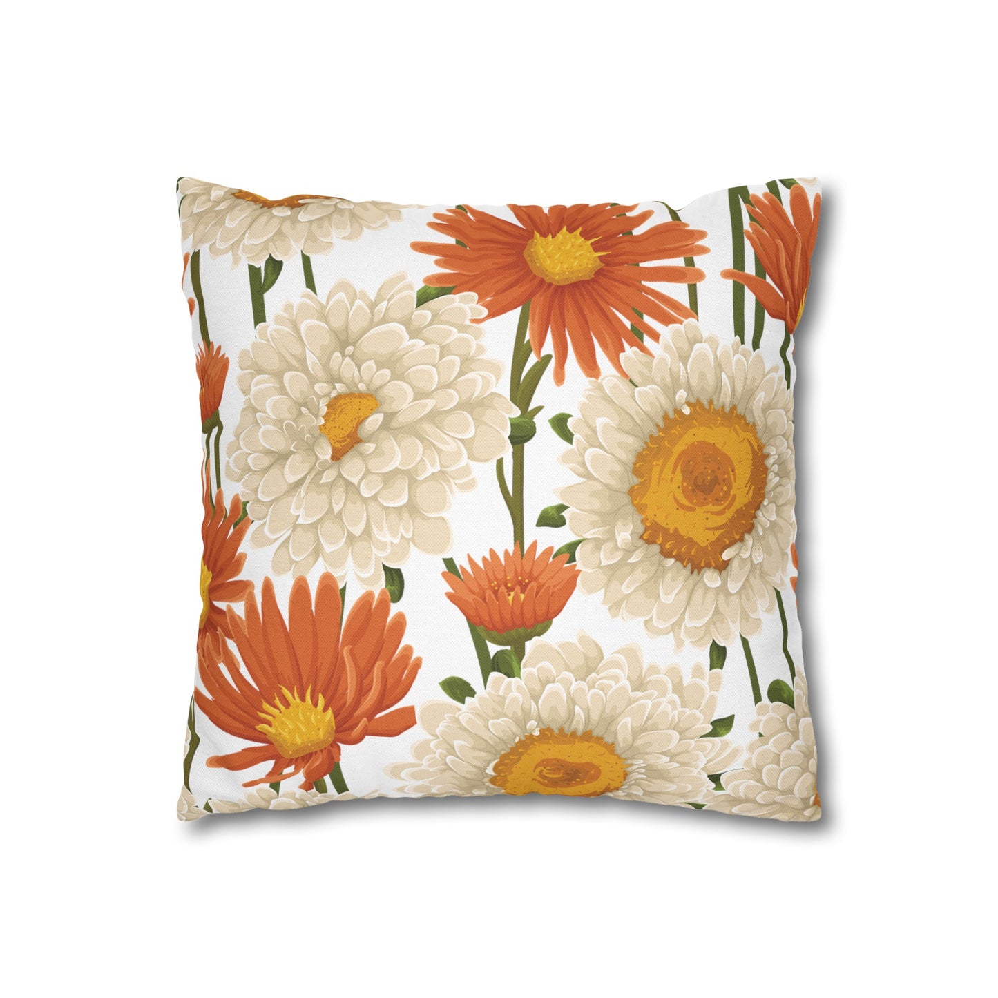 Floral Poly Pillowcase