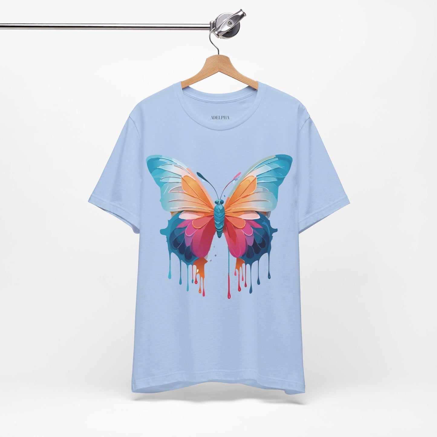 Butterfly Graphic T Shirt Unisex Adelpha Art Design Vintage Inspired Shirt