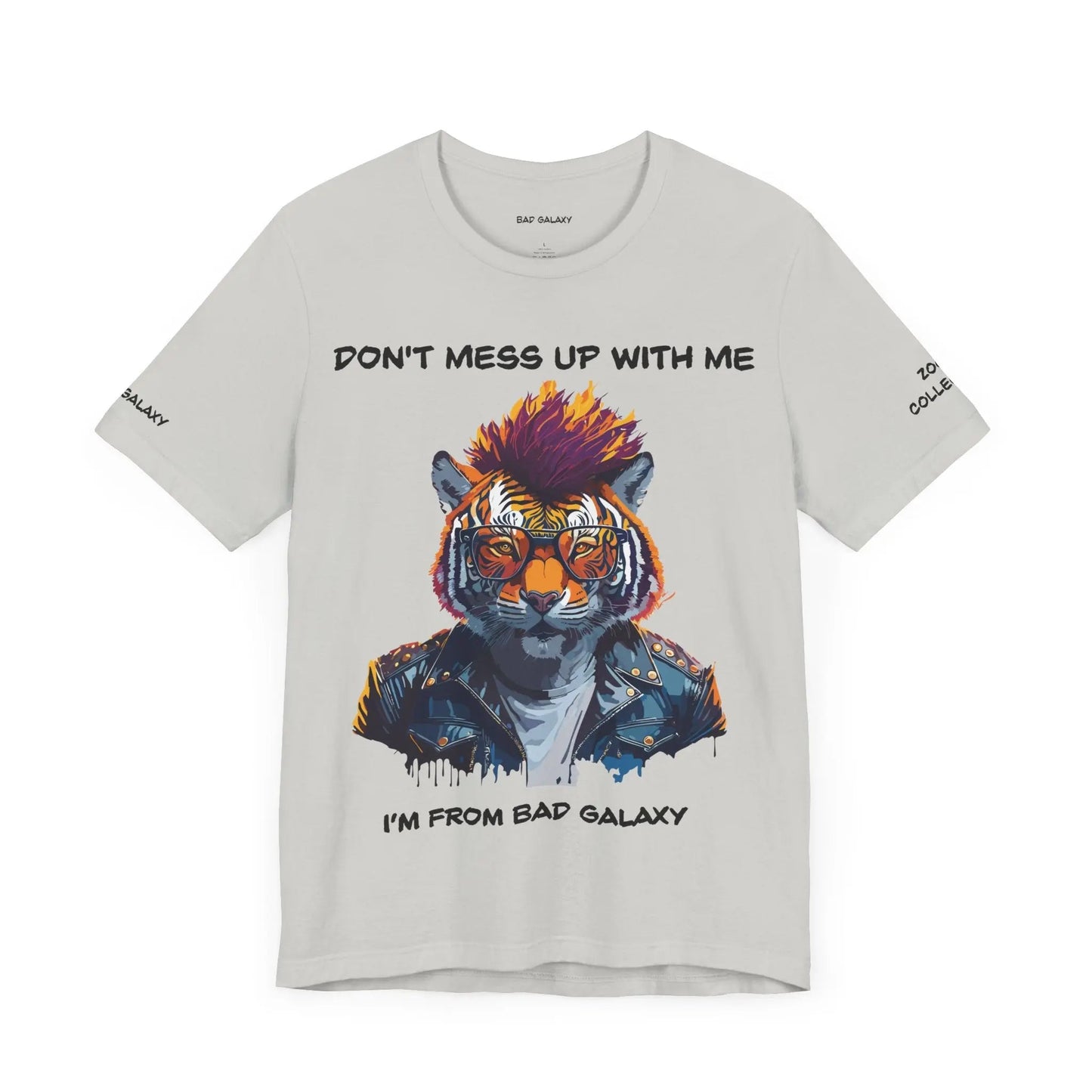 Bad Galaxy Animal T Shirt Cotton Comfort Eco Friendly Inks Printed In USA Free Shipping
