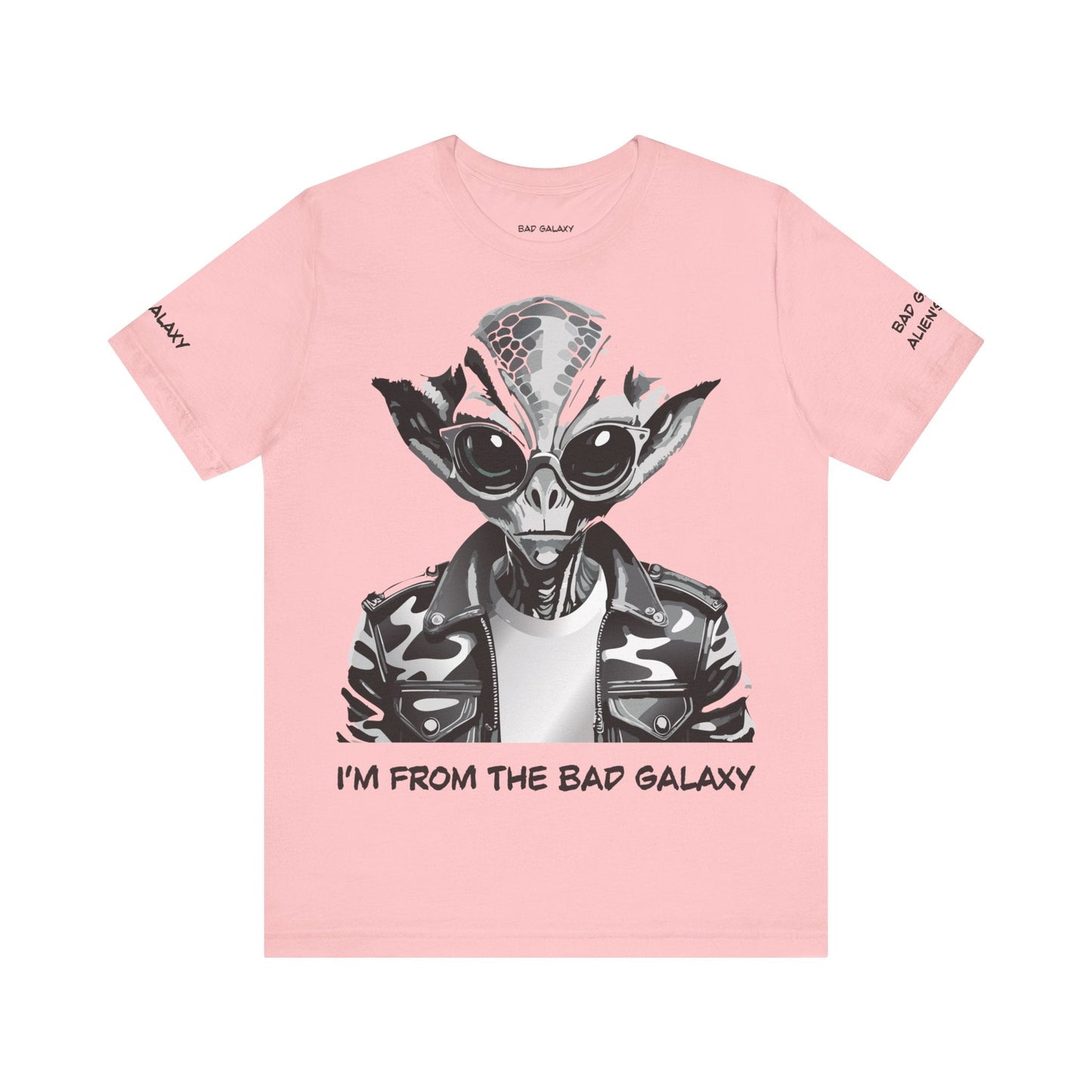 Alien Tee Shirt From Bad Galaxy Made To Order 100 Percent Cotton Eco Friendly Inks