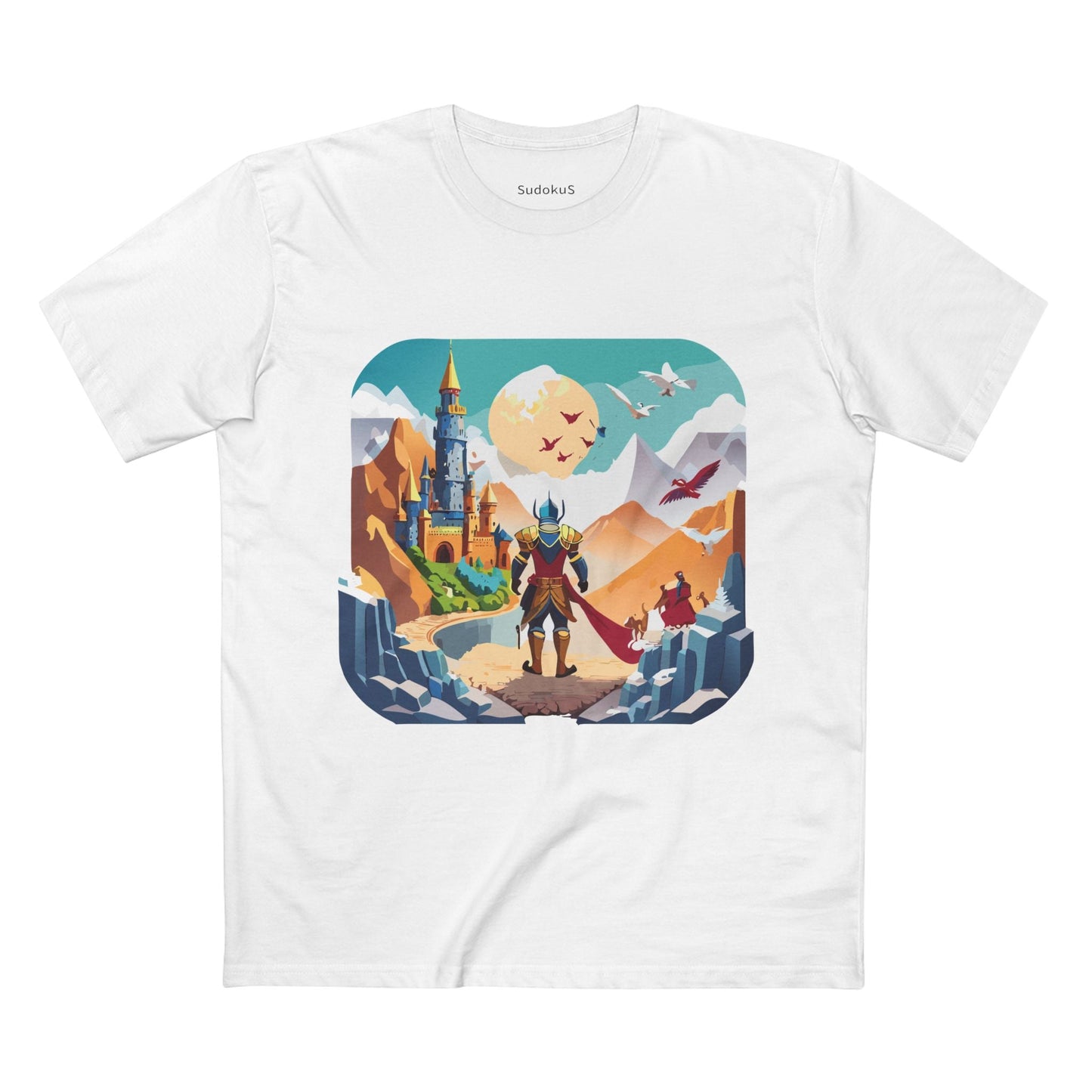 Adventures Graphic Unisex 100 Cotton Staple Tee 2
