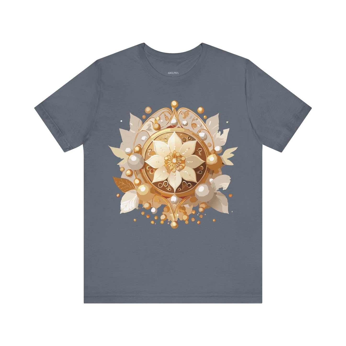 Jewelry Graphic Unisex 100 Cotton Vintage Treasure Art T-Shirt 47