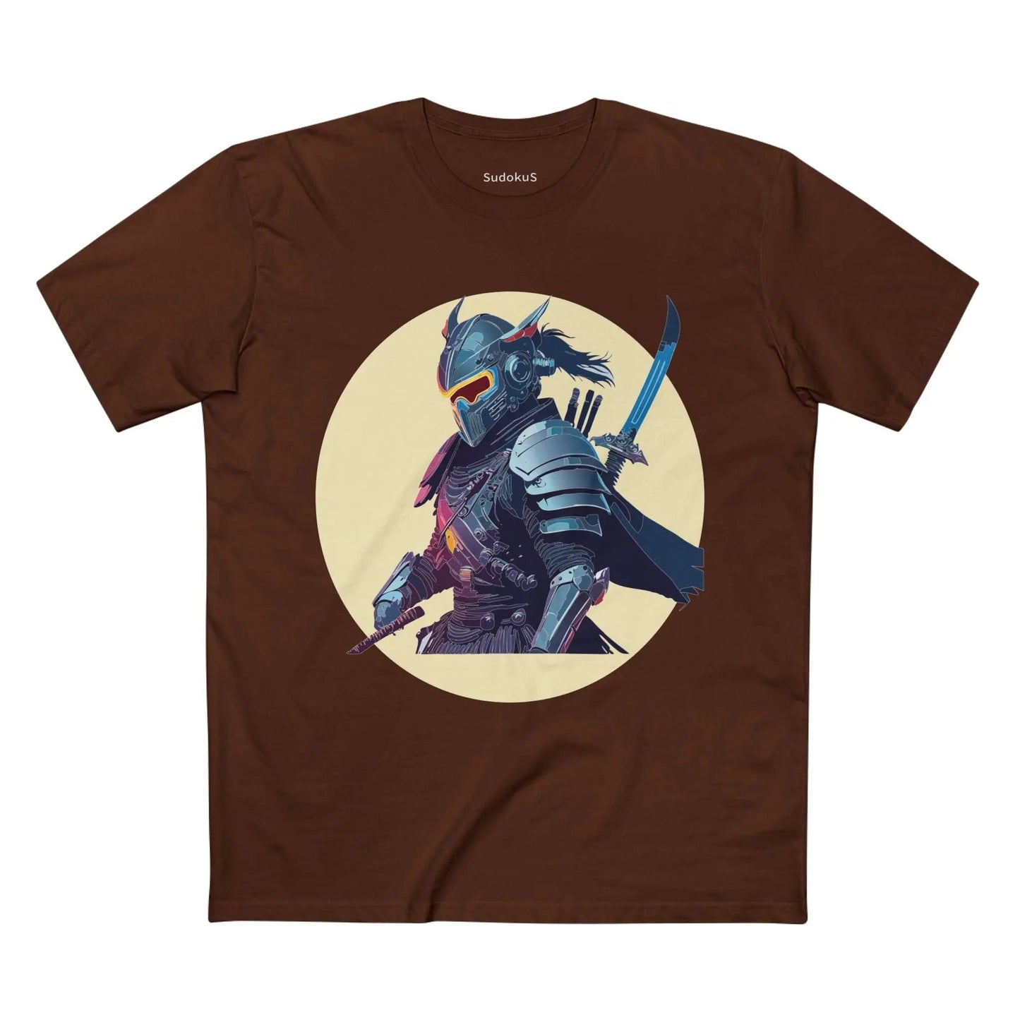 Samurai Graphic Unisex 100 Cotton Staple Tee 4