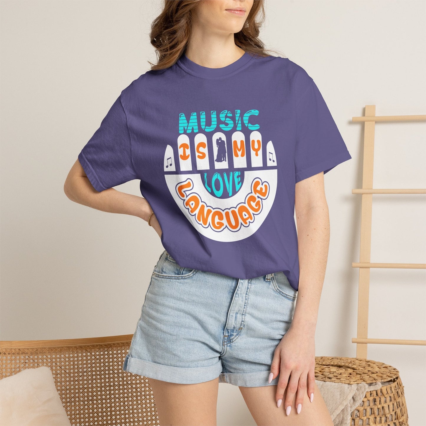 Music Graphic Design Unisex Cotton T-shirt 067